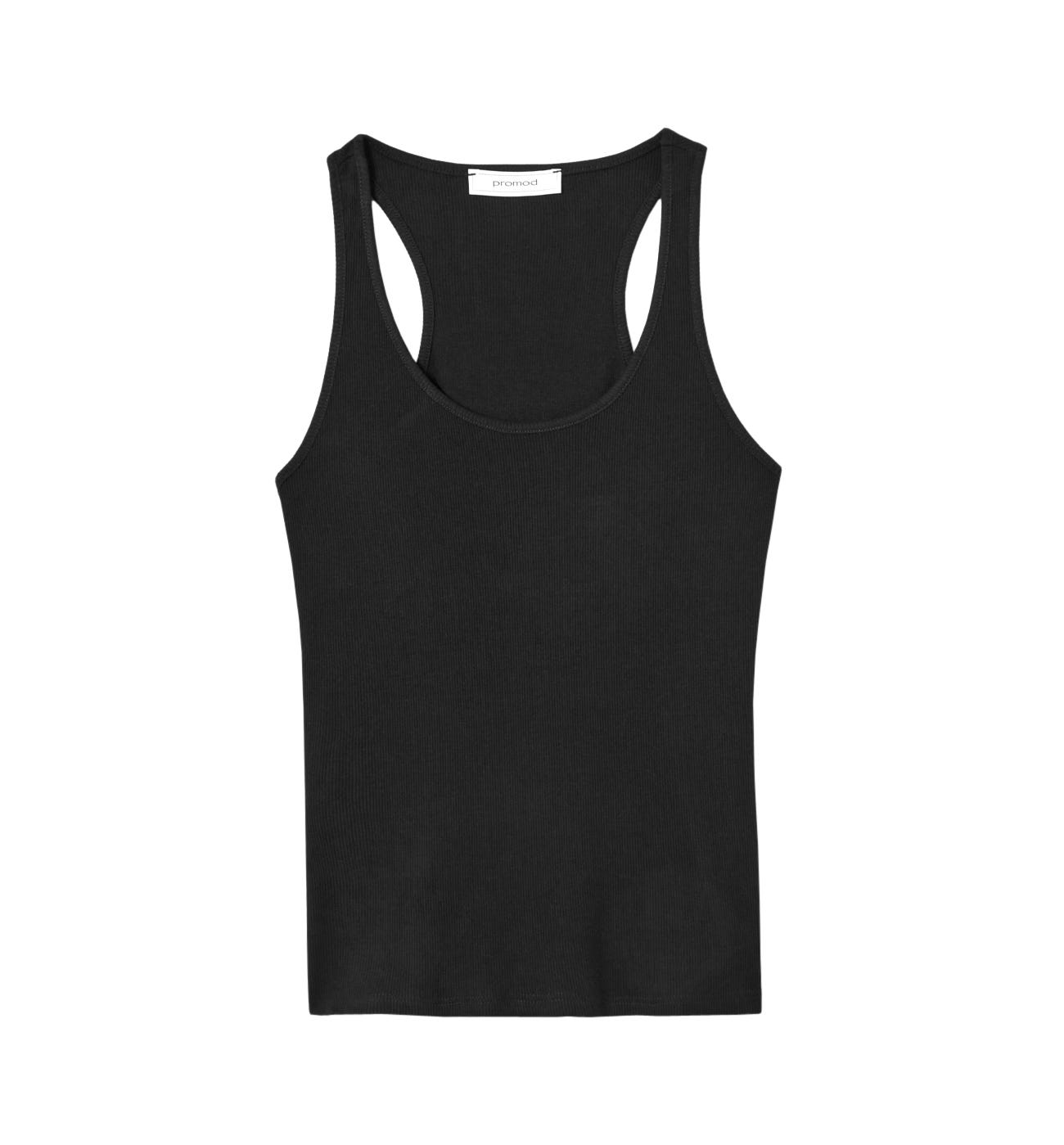 Tanktop aus Rippjersey
