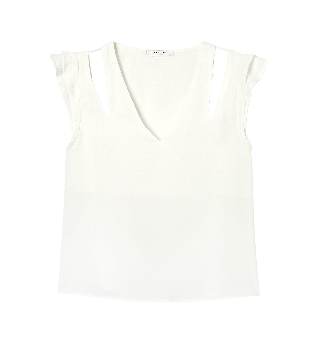 Blusa efecto cut out