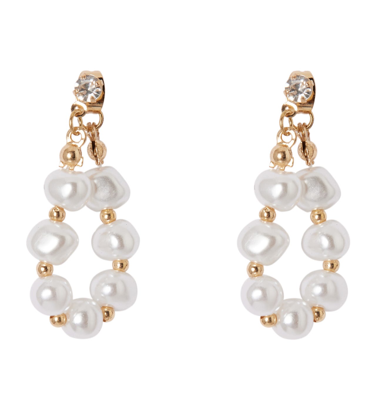 Boucles d'oreilles nacrées