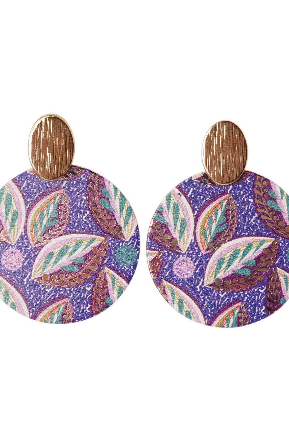 Patterned earrings