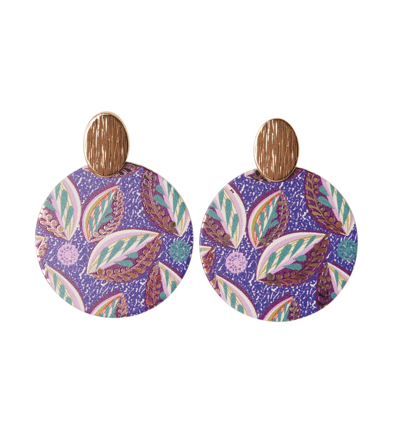 Patterned earrings