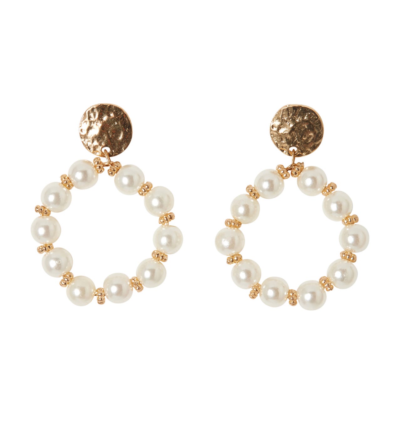 Boucles d'oreilles nacrées