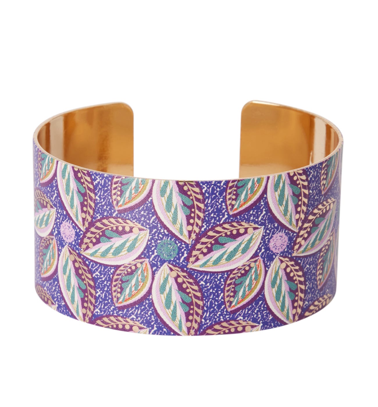 Bracelet manchette imprimé
