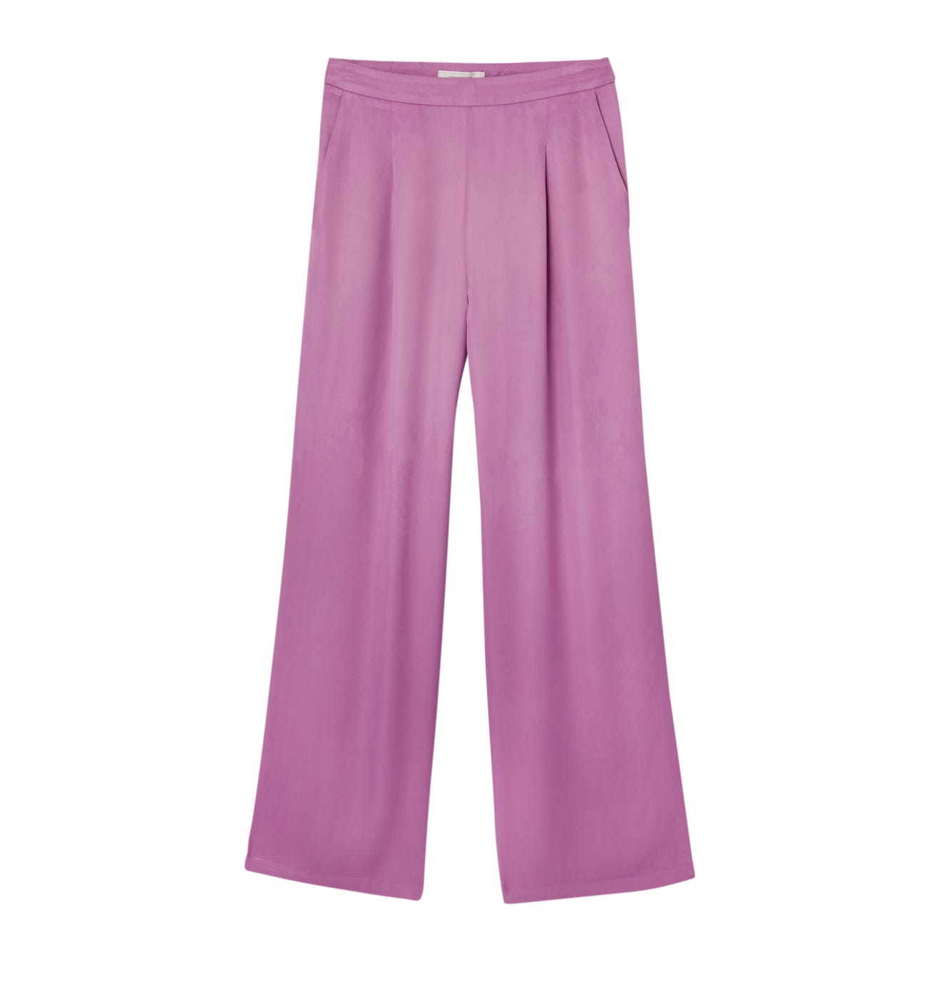 Pantalón ancho y sedoso