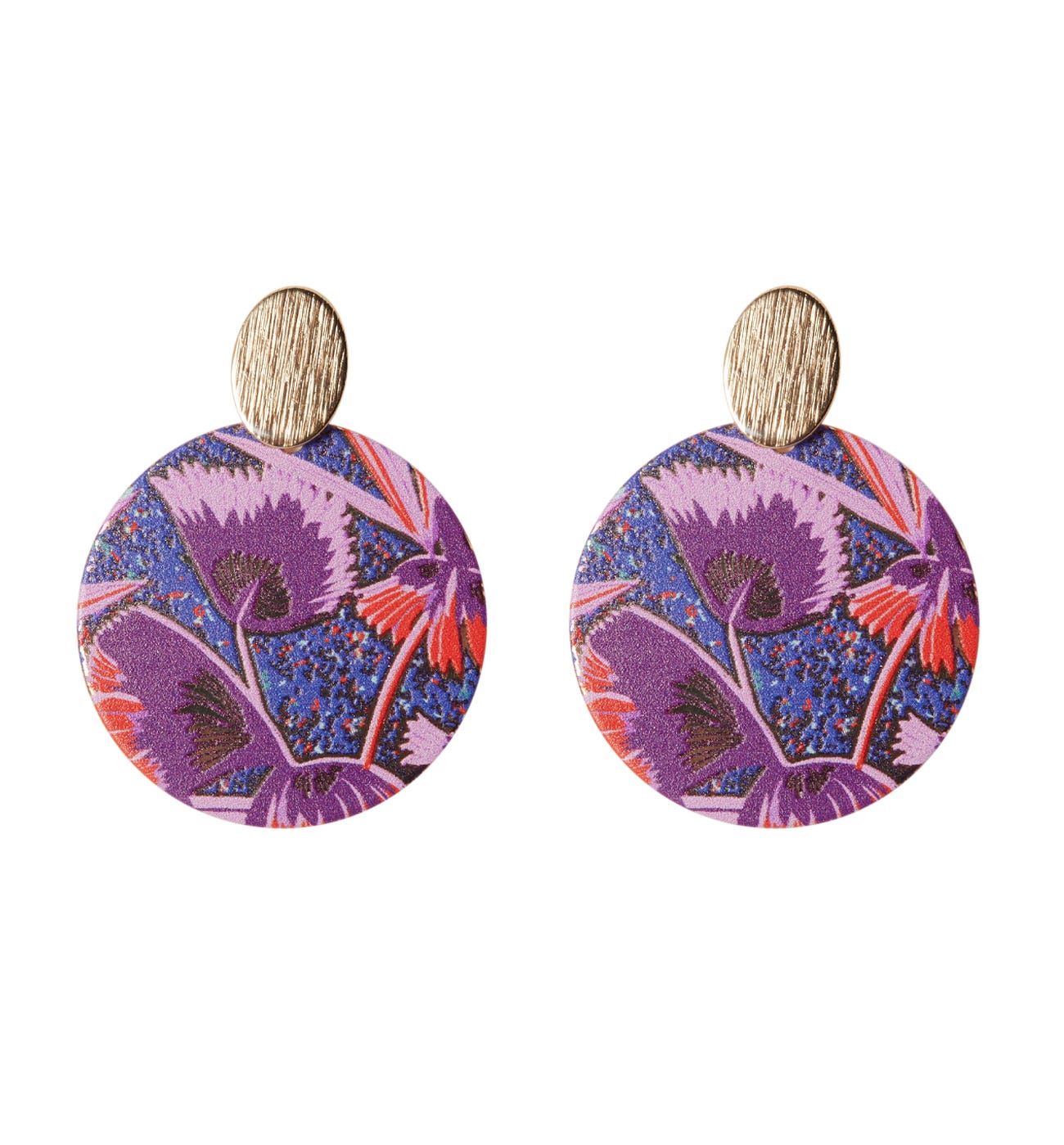 Patterned earrings