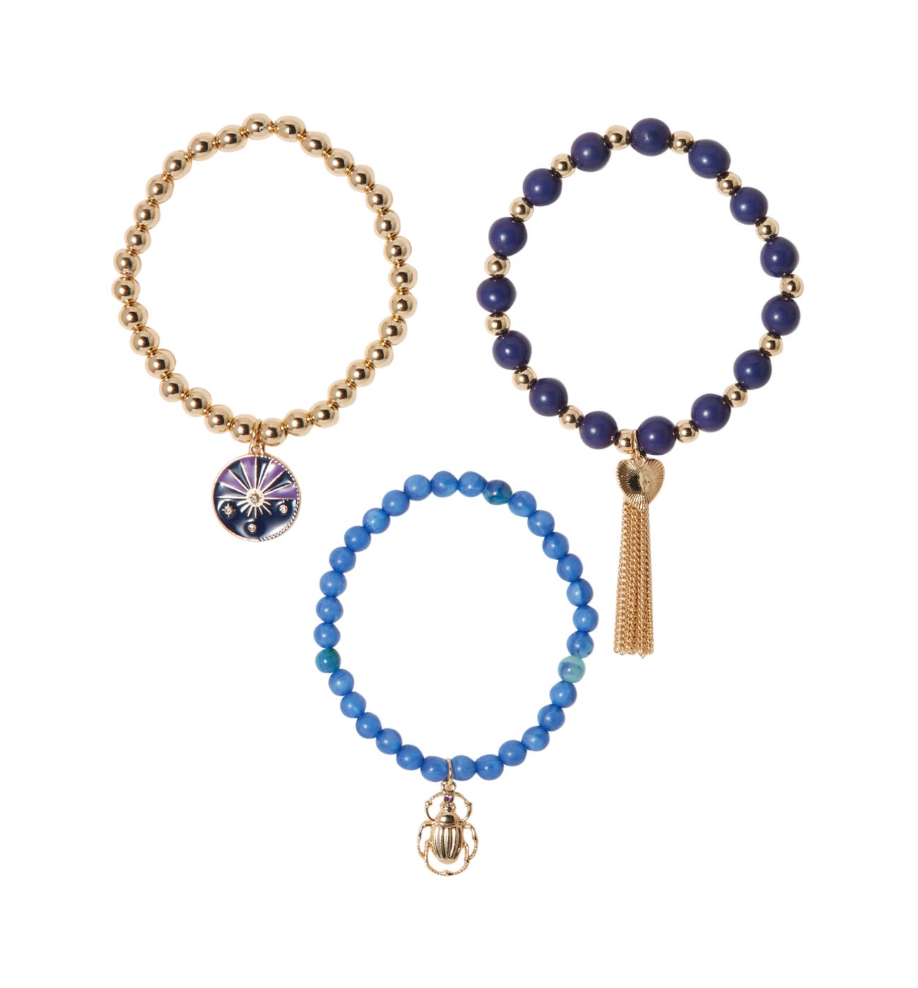 Pulseras cuentas