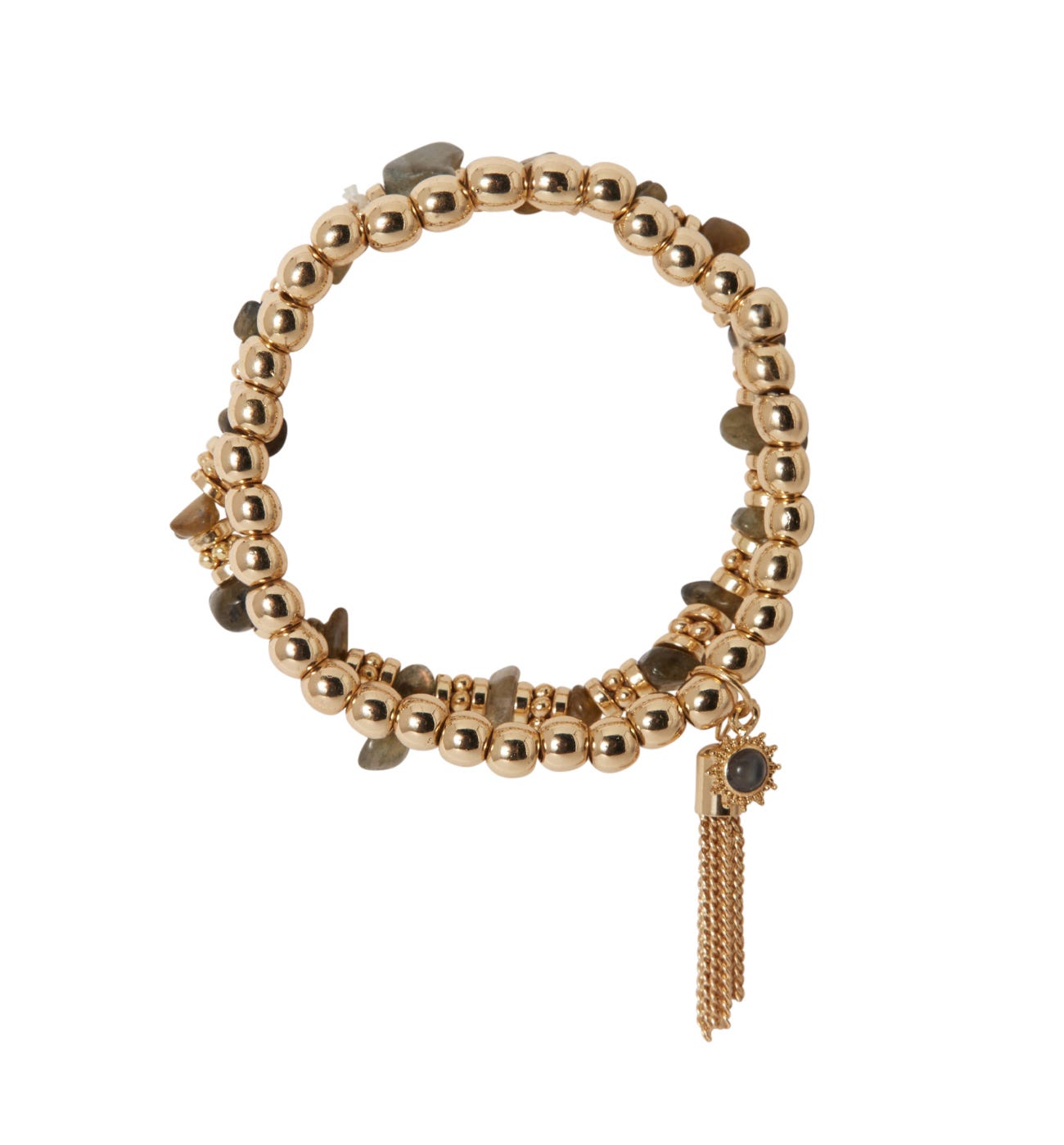 Set of two beads bracelets
