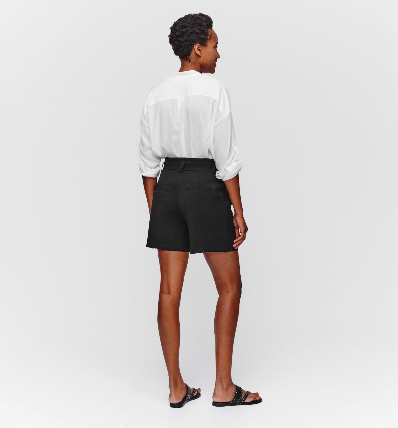 Short taille haute Femme