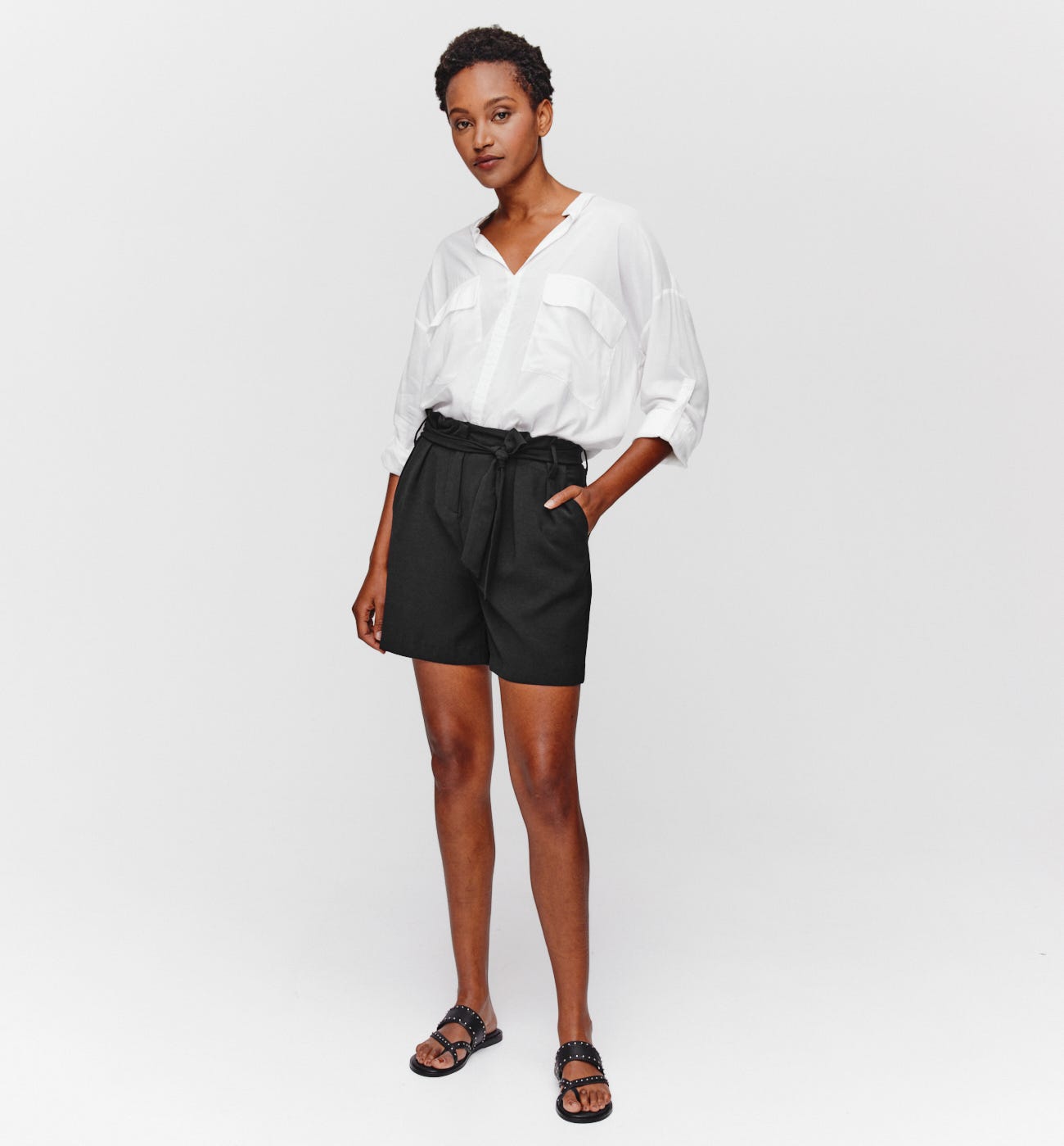 Shorts a vita alta