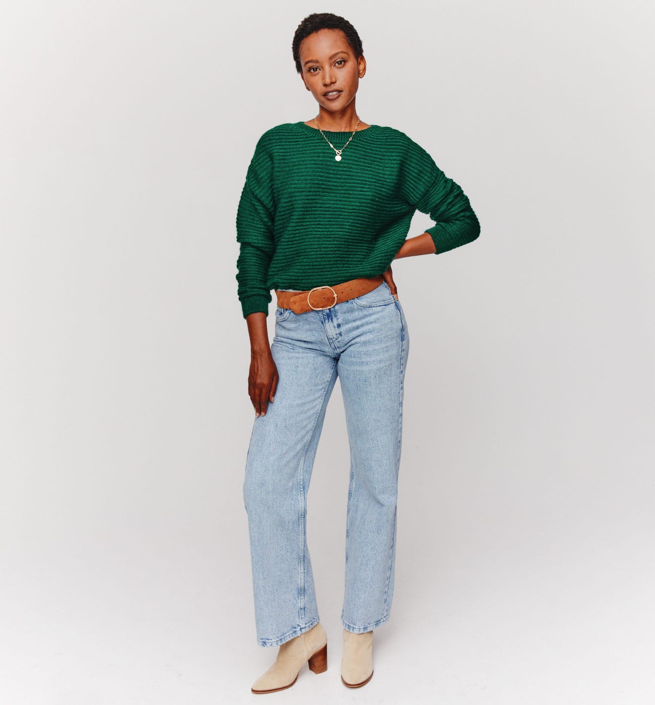 Jean bootcut Femme