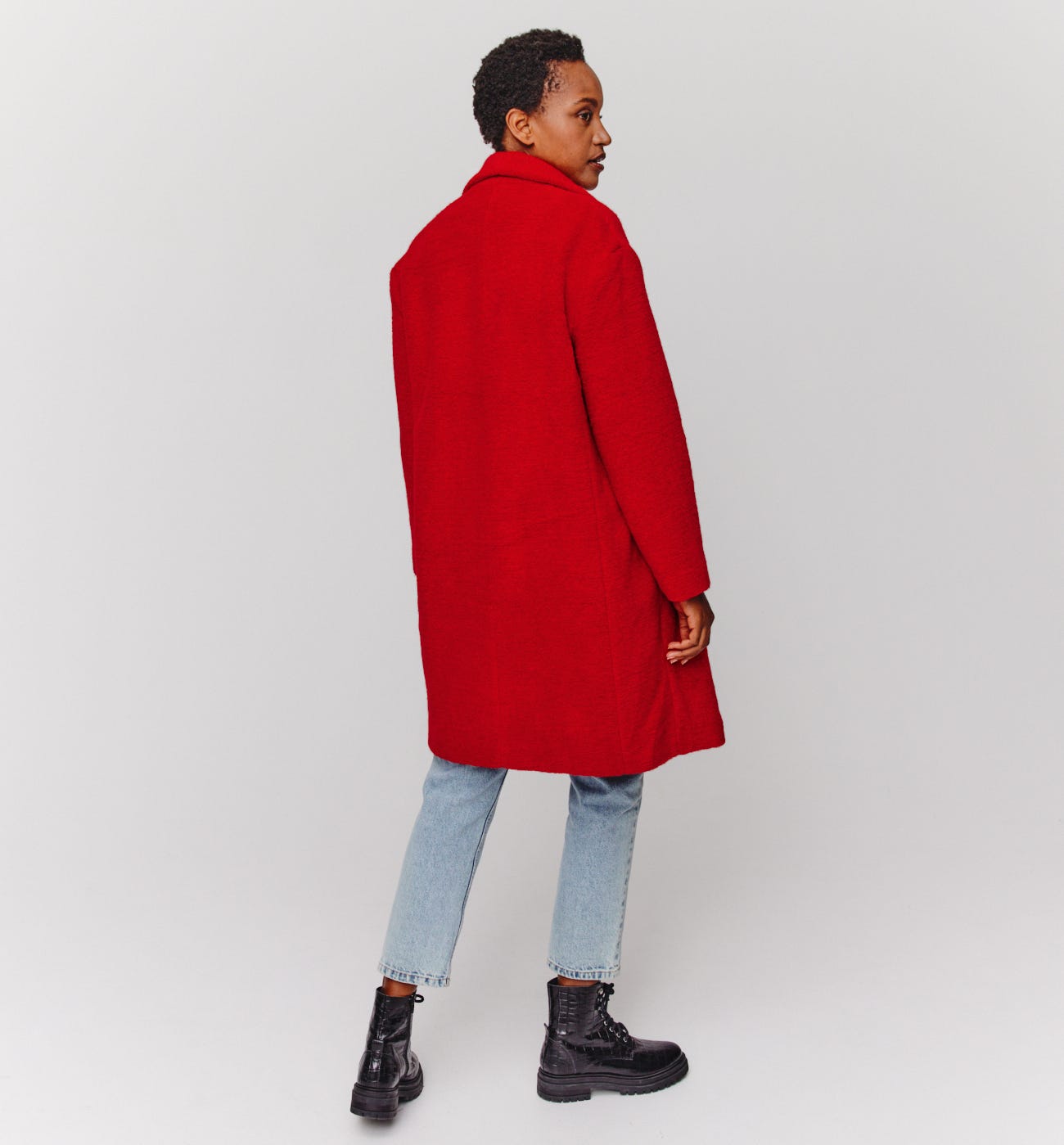 Manteau laine mélangée CARMEN