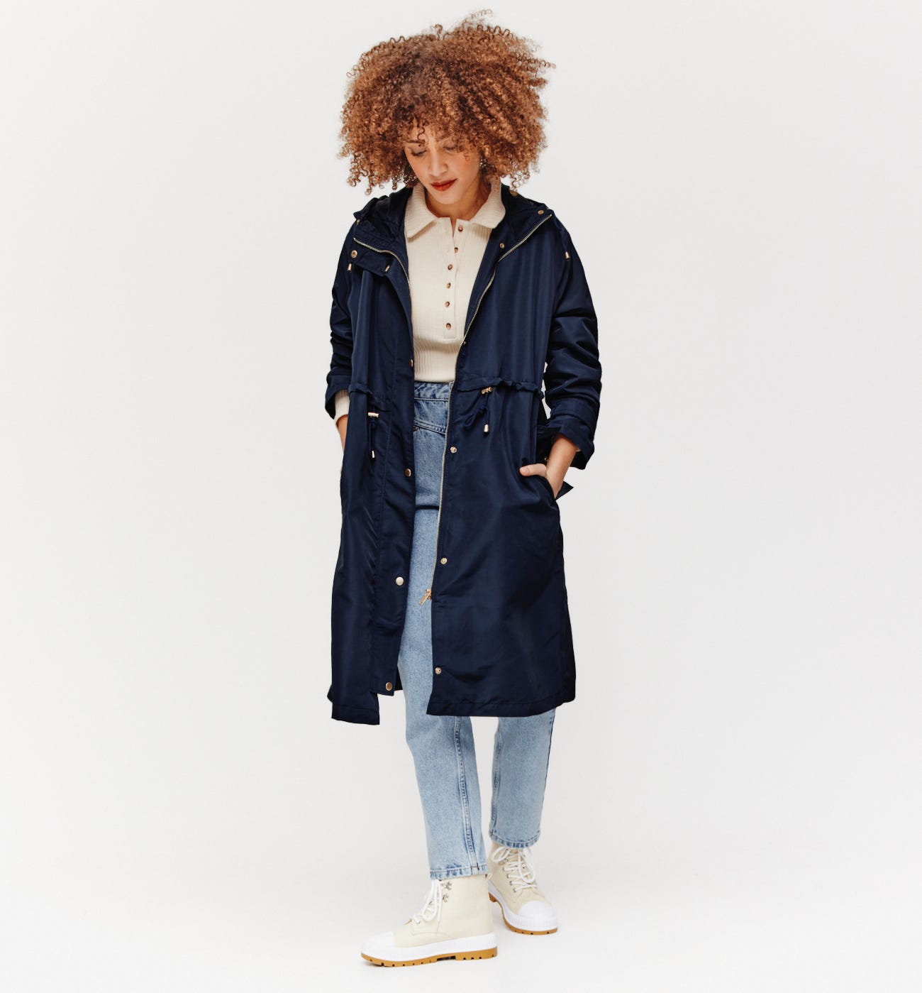 Parka impermeabile + cappuccio