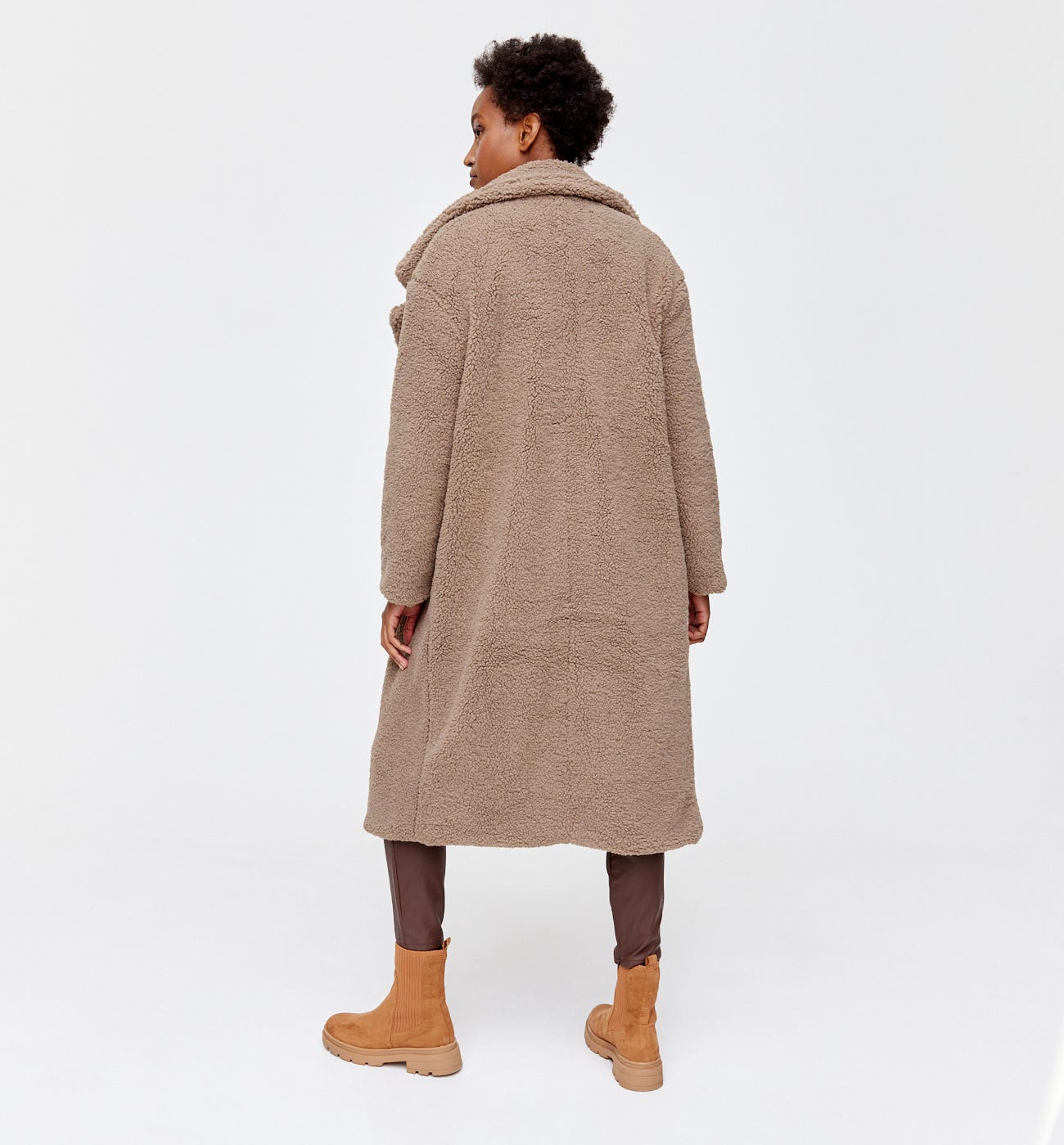 Manteau teddy bear Femme