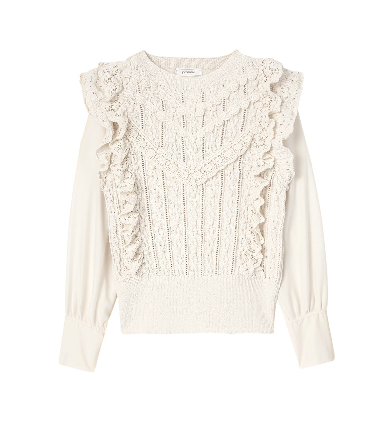 Maglia effetto sovrapposto