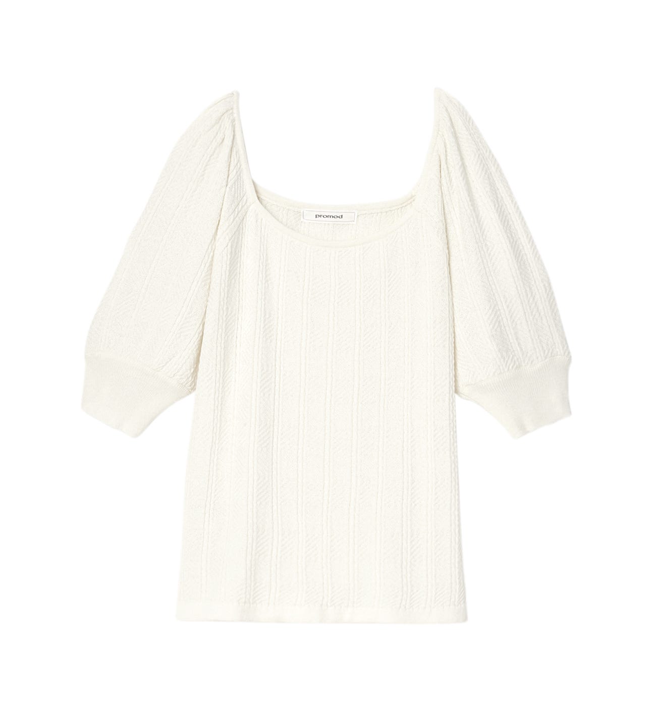 Lightweight cable-knit jumper