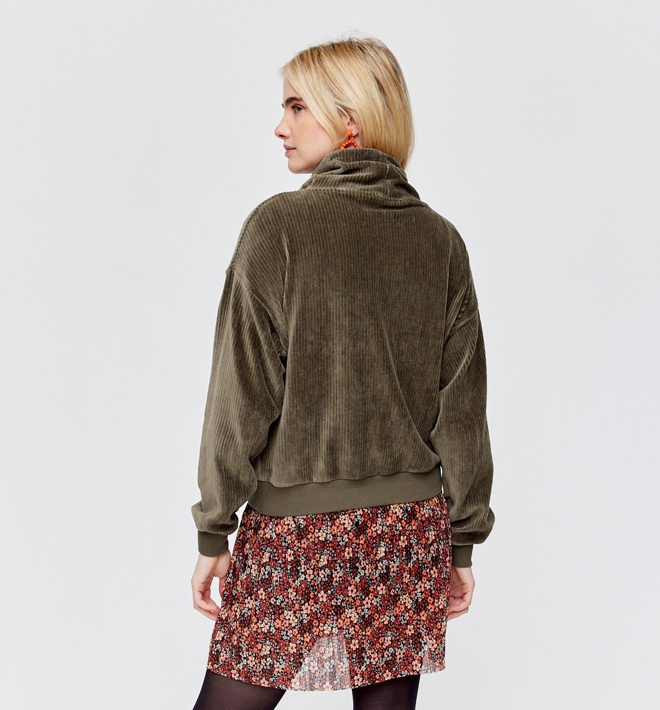 Sweatshirt aus Feincord