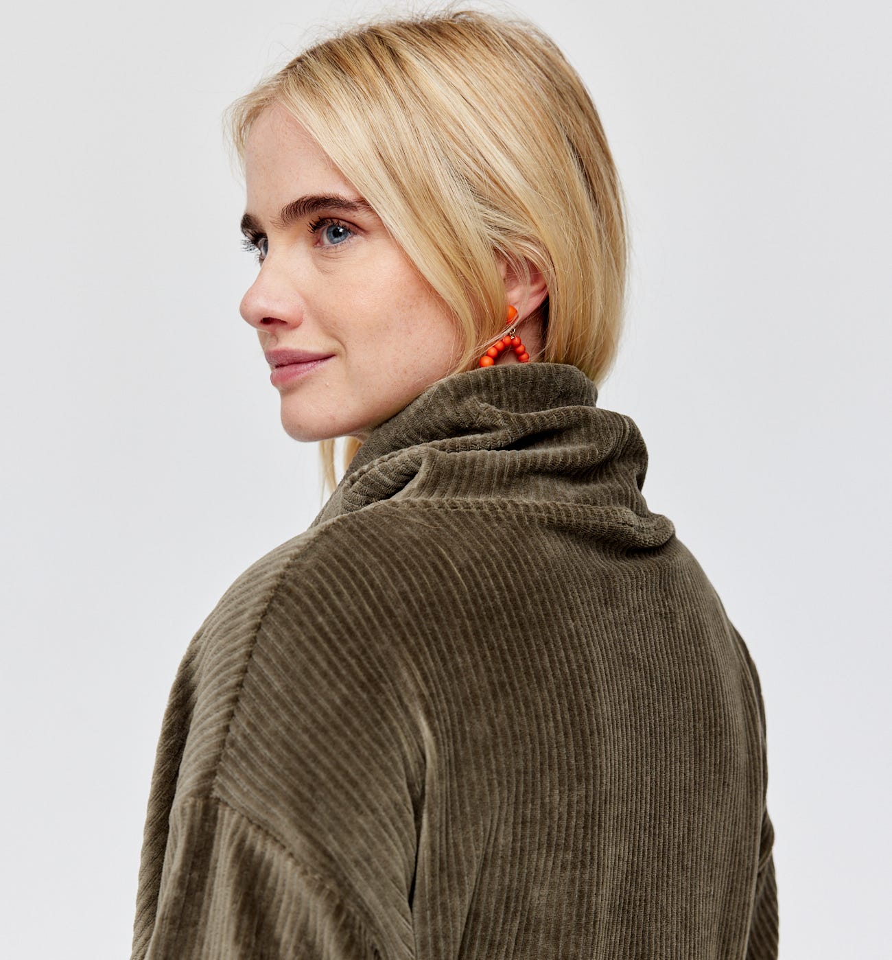 Sweatshirt aus Feincord
