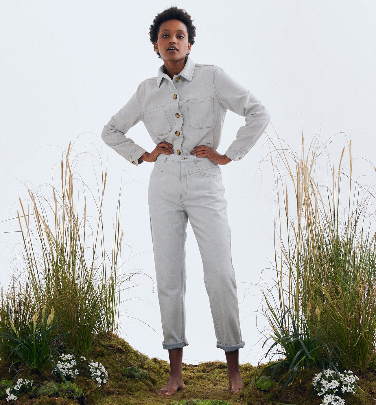 Jean mom talle alto V MARCEL