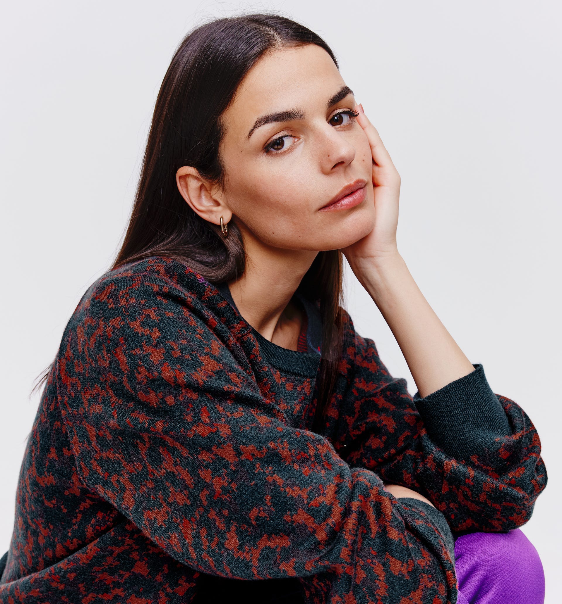 Jacquardpullover