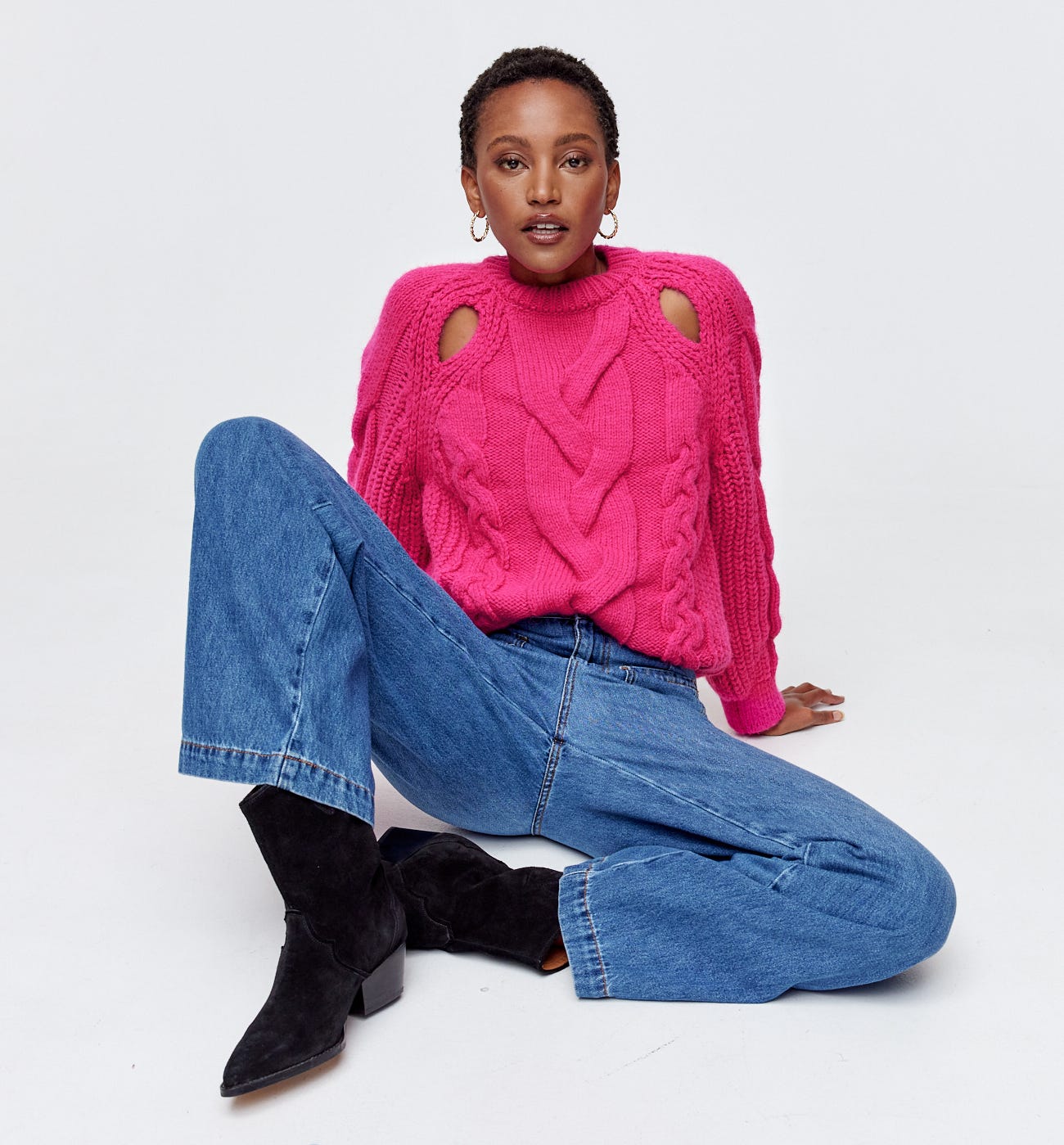 Pullover mit Cut outs