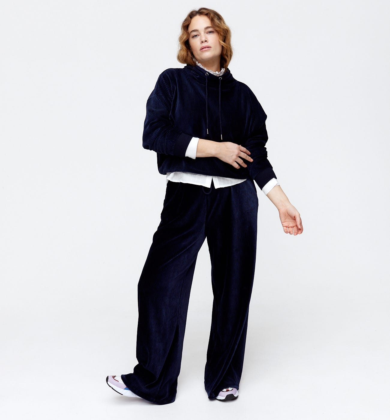 Weite Cordhose
