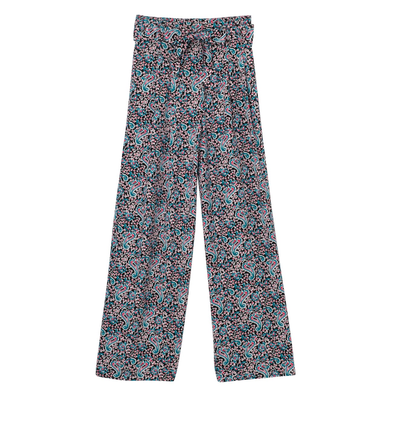 Pantalon large imprimé Femme