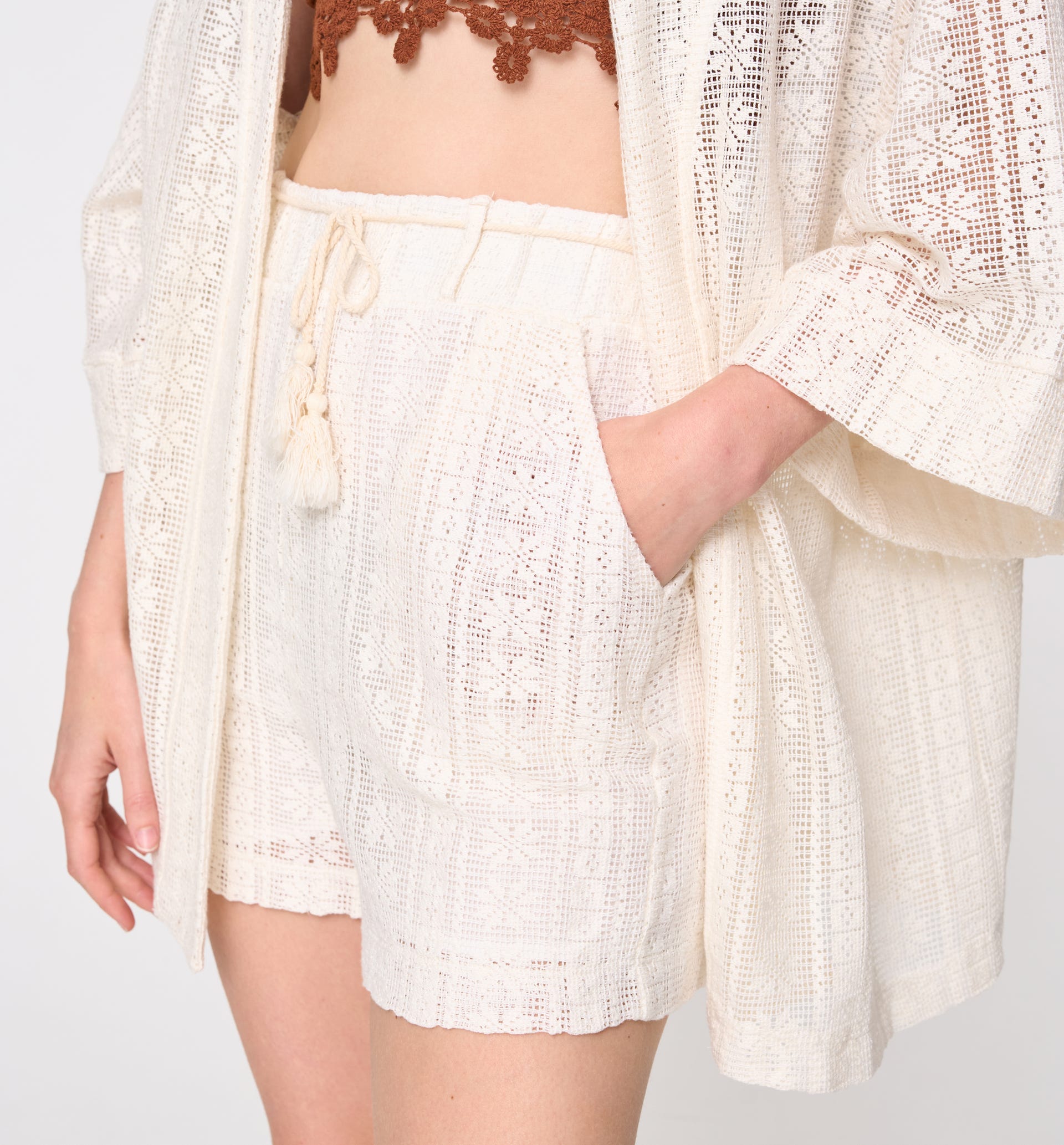 Lace shorts