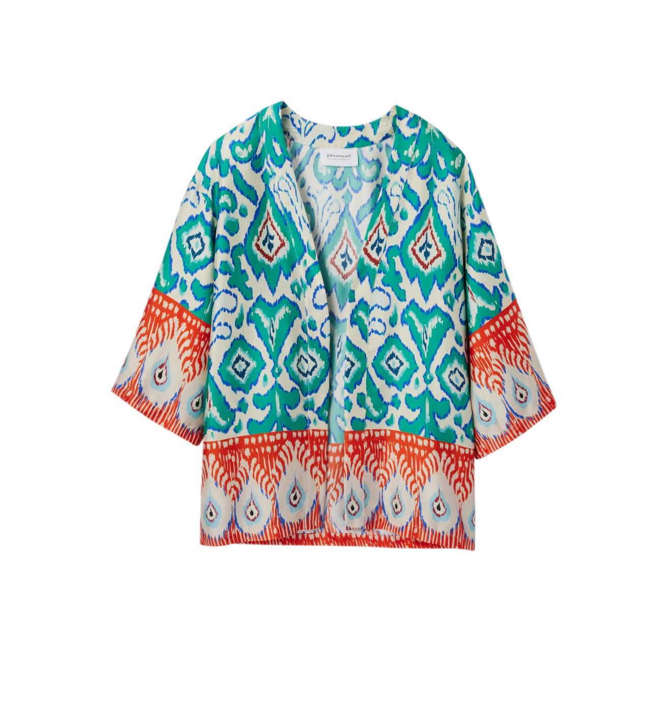 Kimono corto y sedoso