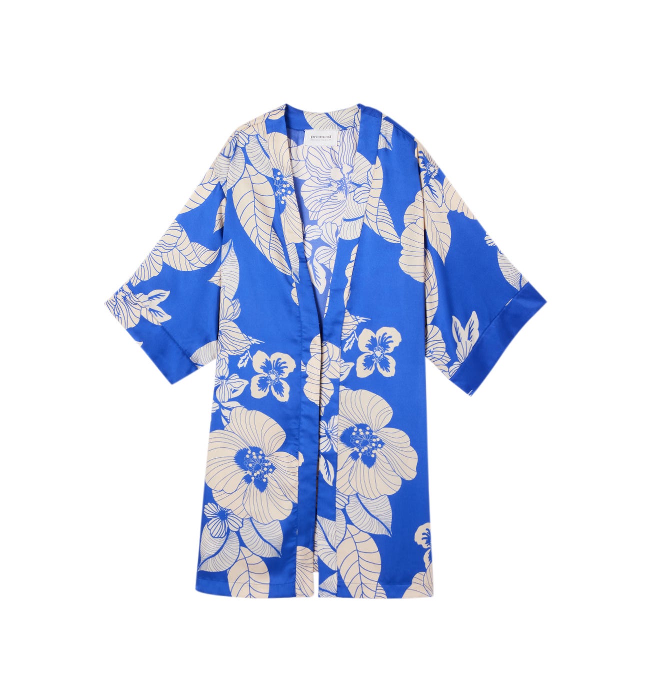 Kimono largo sedoso