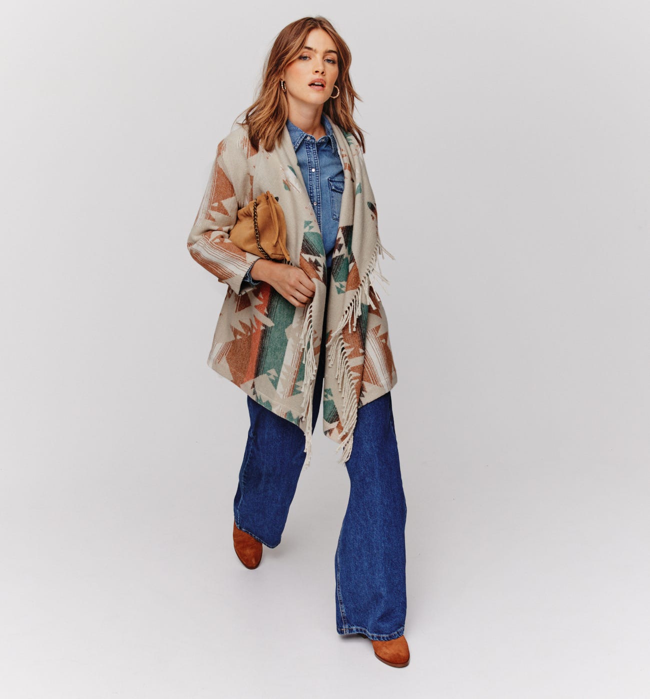 Jacquard design jacket