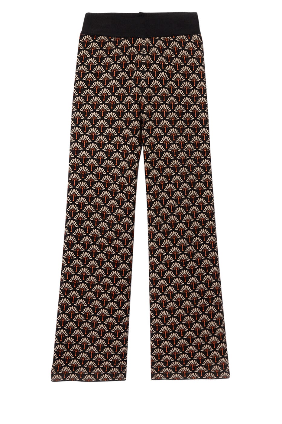 Jacquard-Strickhose