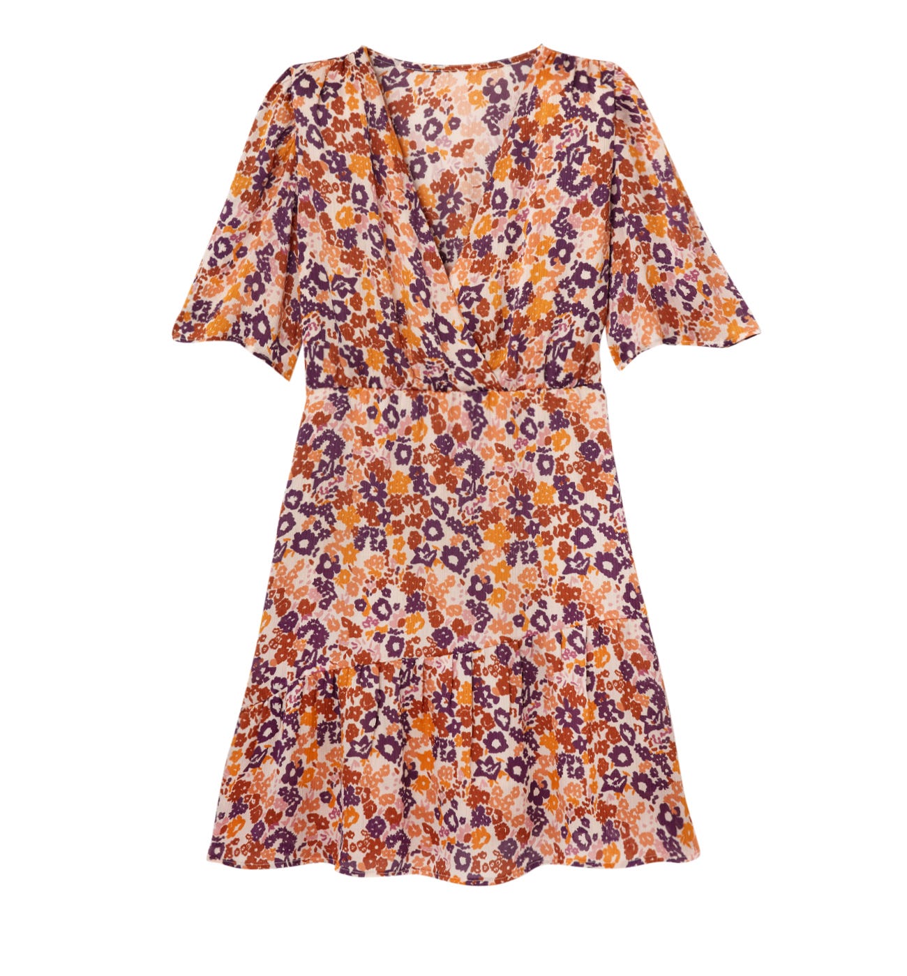 Gemustertes Minikleid