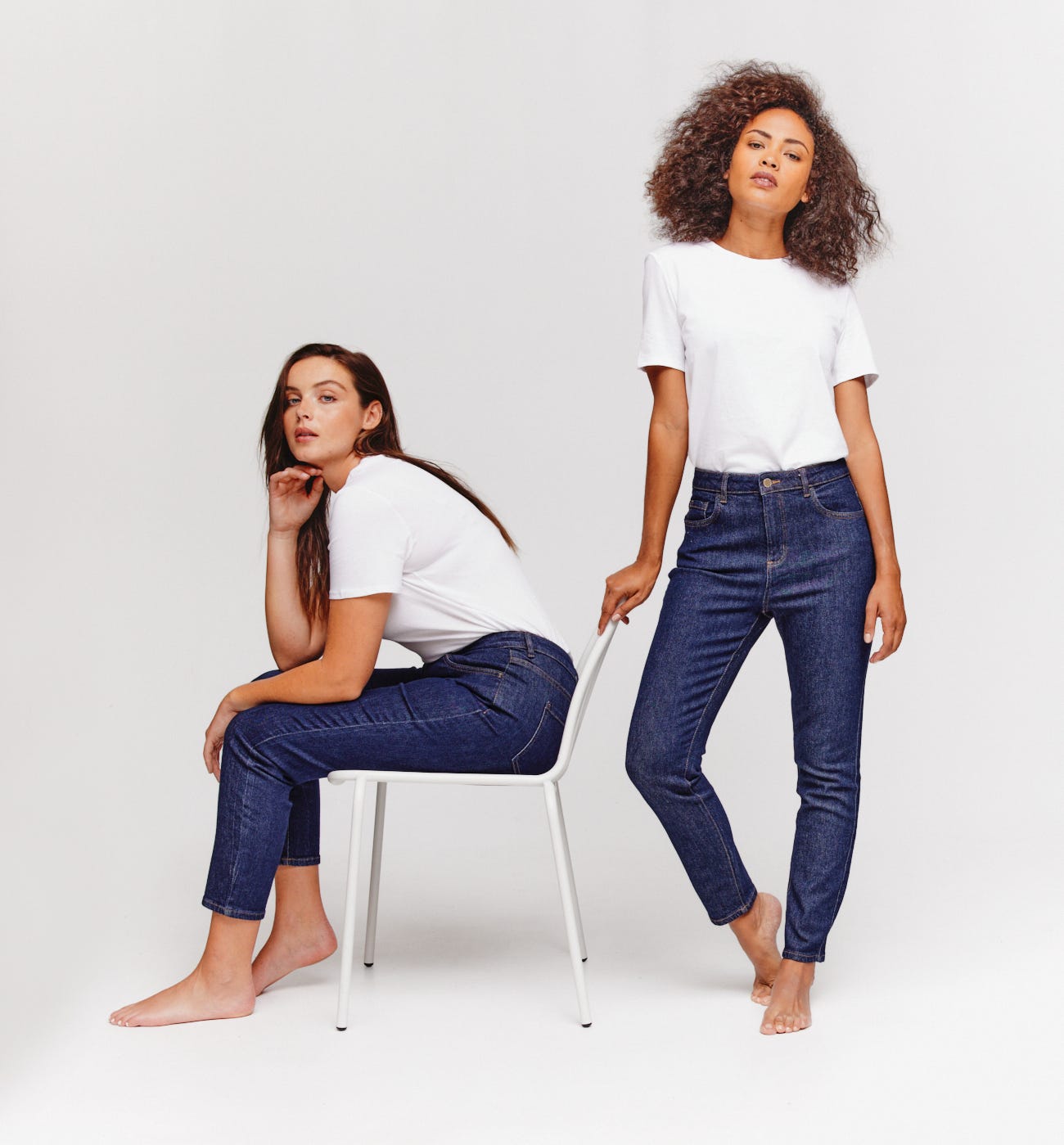 Jean skinny taille haute EMILE