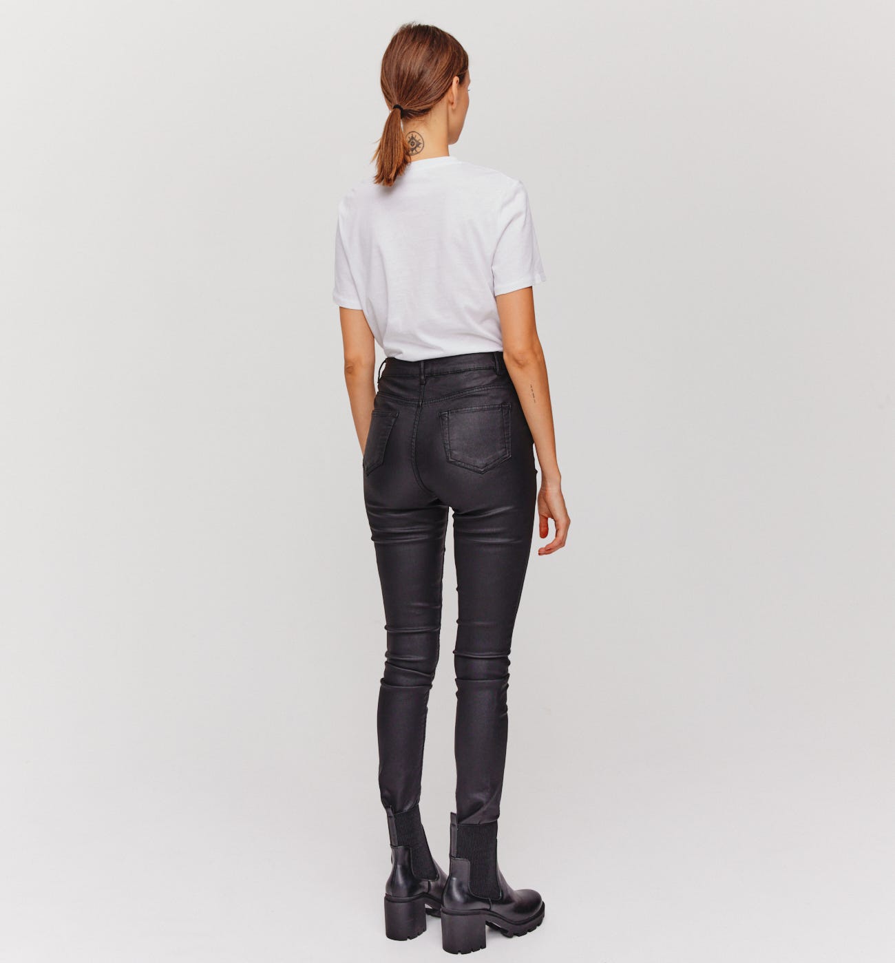 Jeans skinny spalmati GASPARD