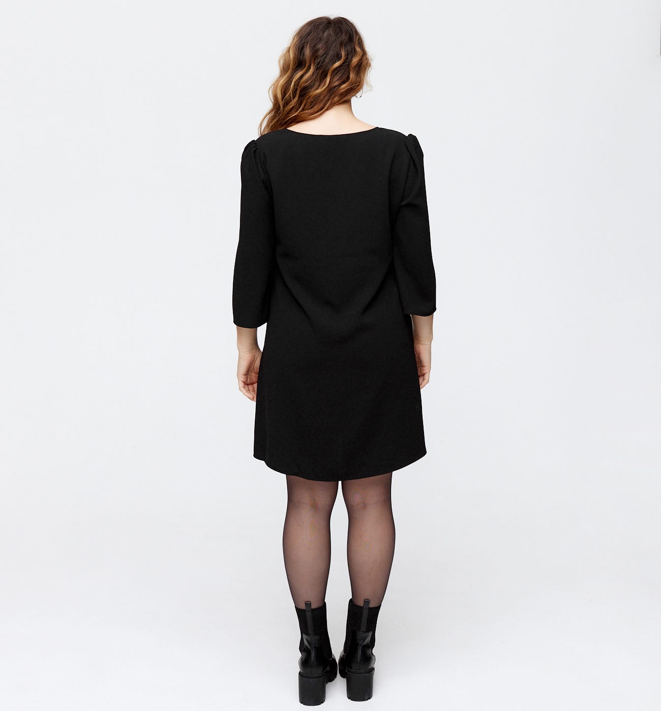 Vestido corto evasé