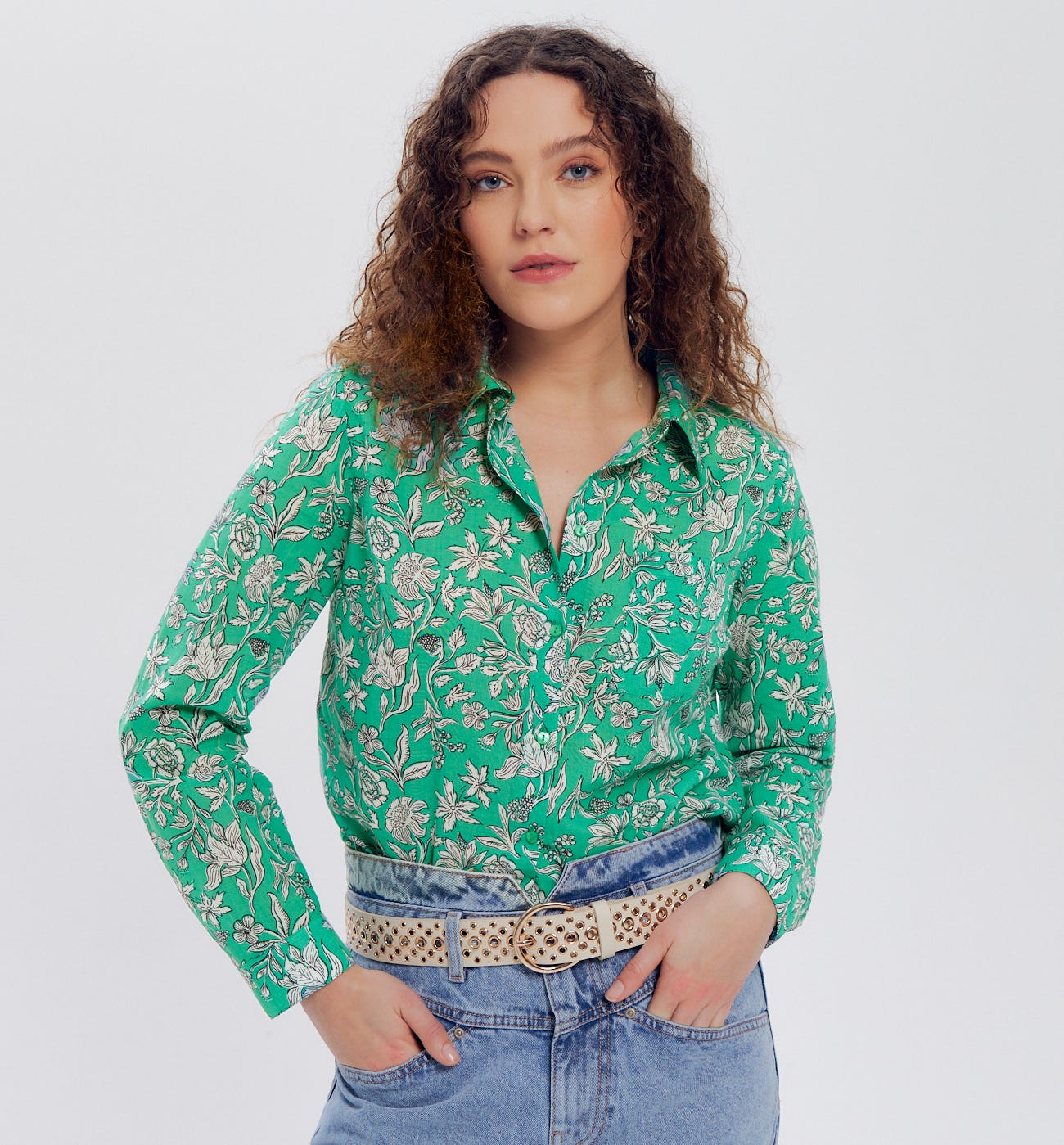 Chemise imprimée Femme
