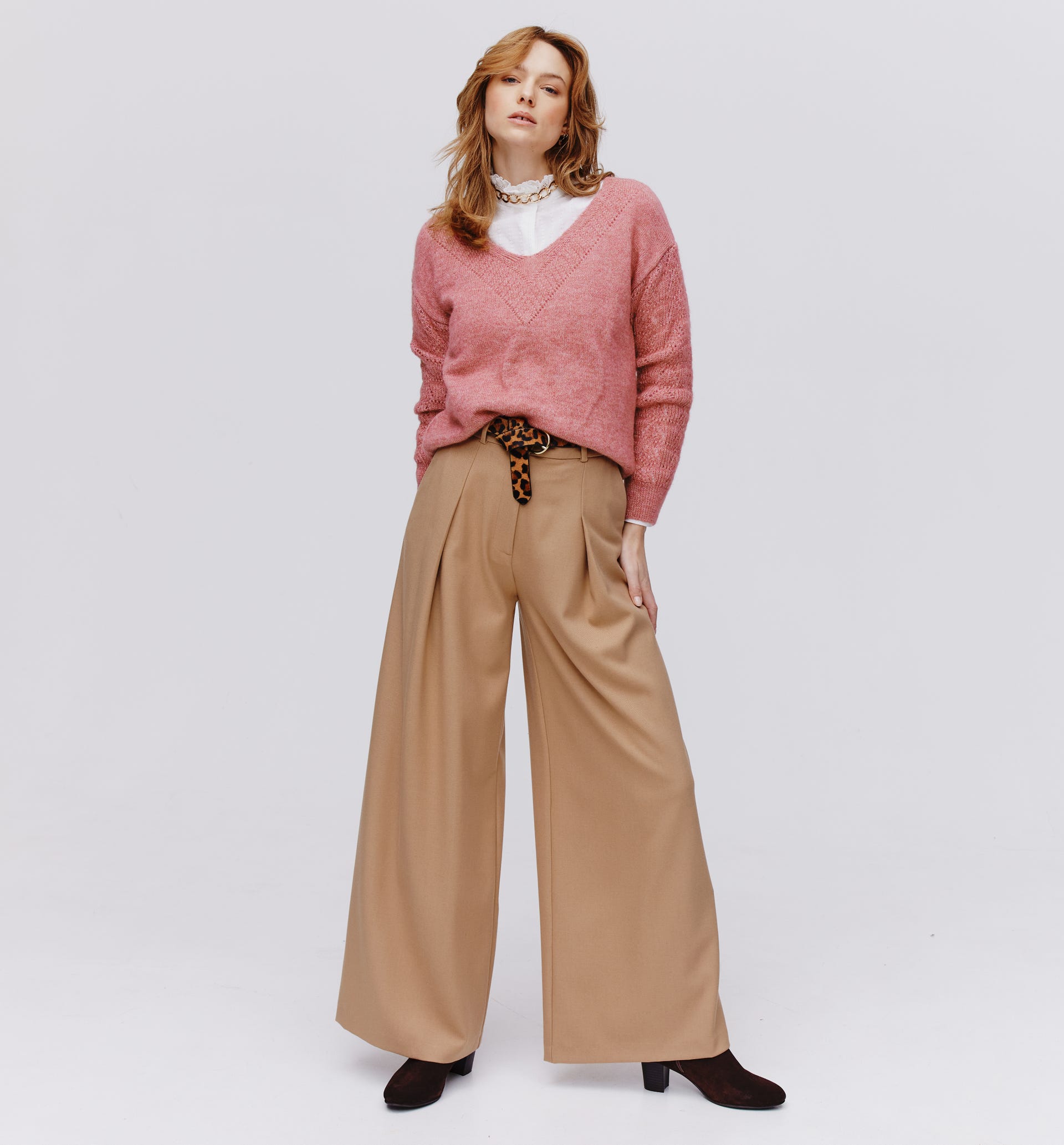 Maglia collo a V