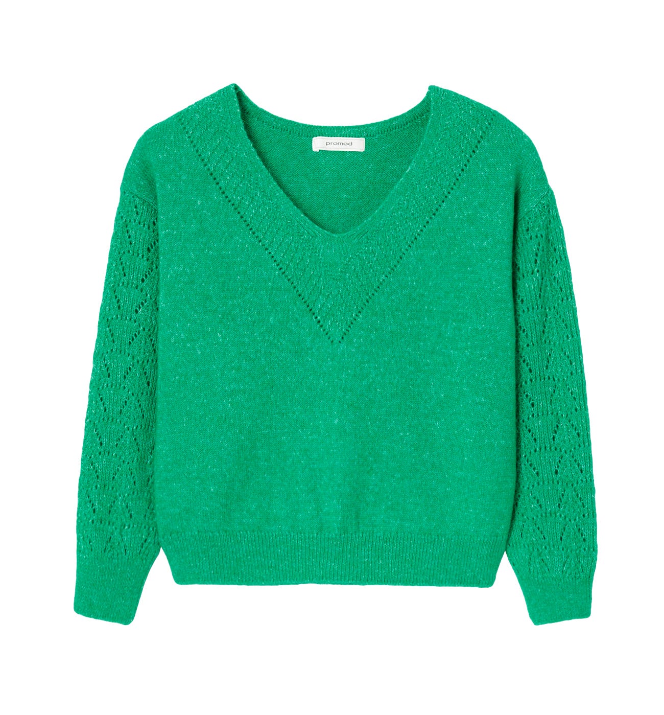 Pull col V Femme