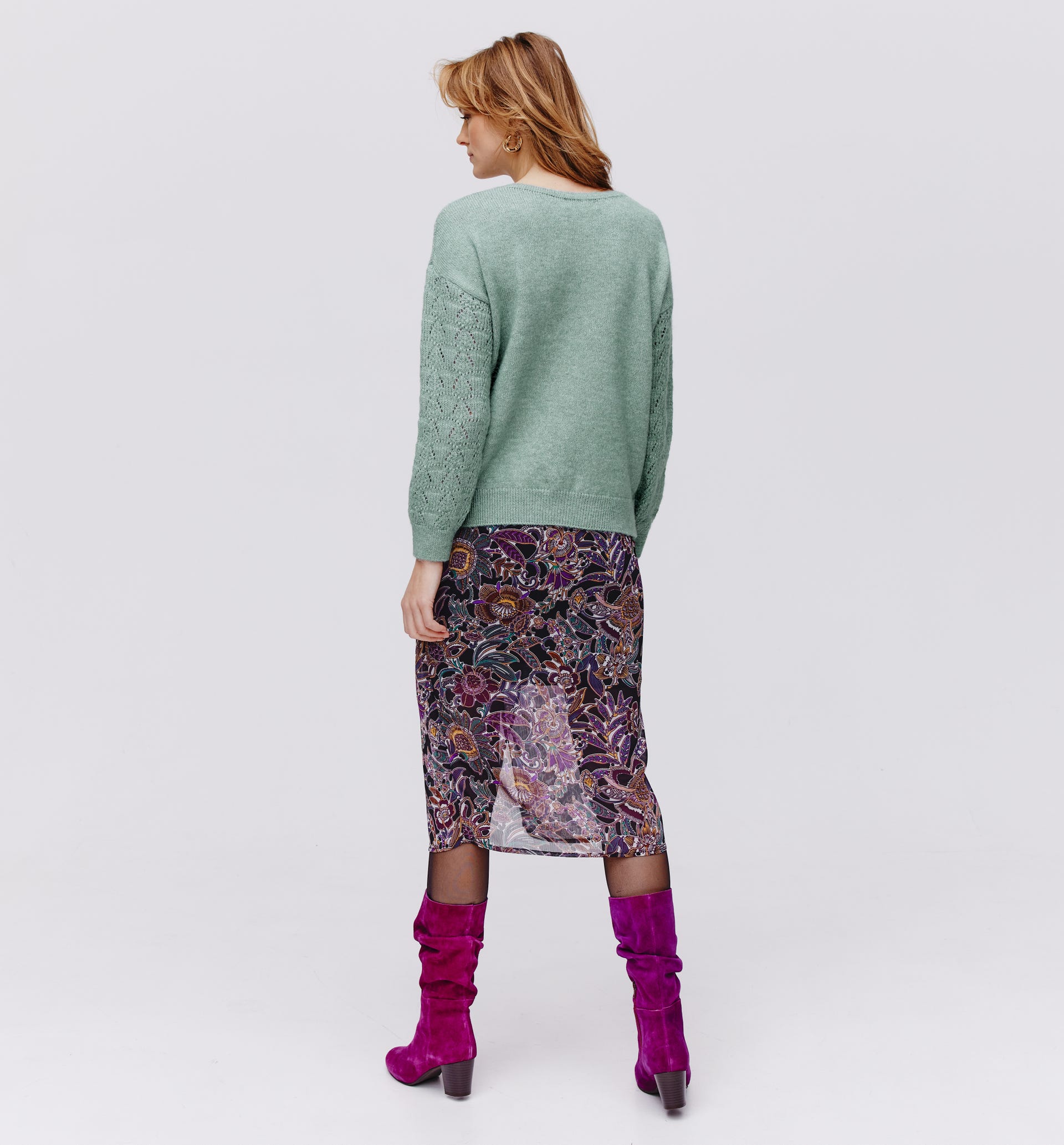 Pullover mit V-Ausschnitt
