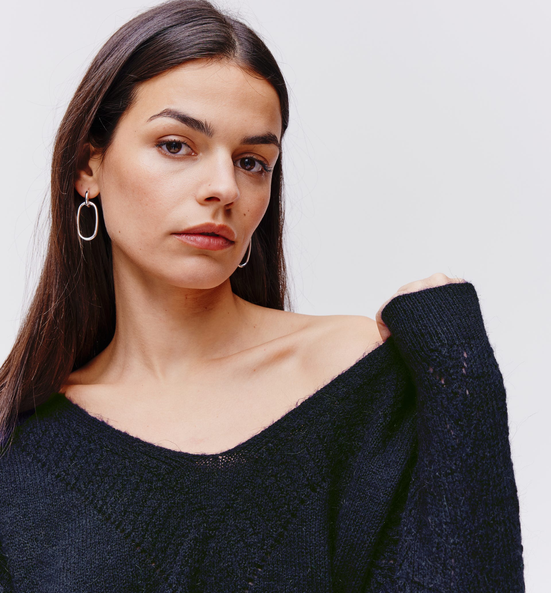Jersey de cuello pico