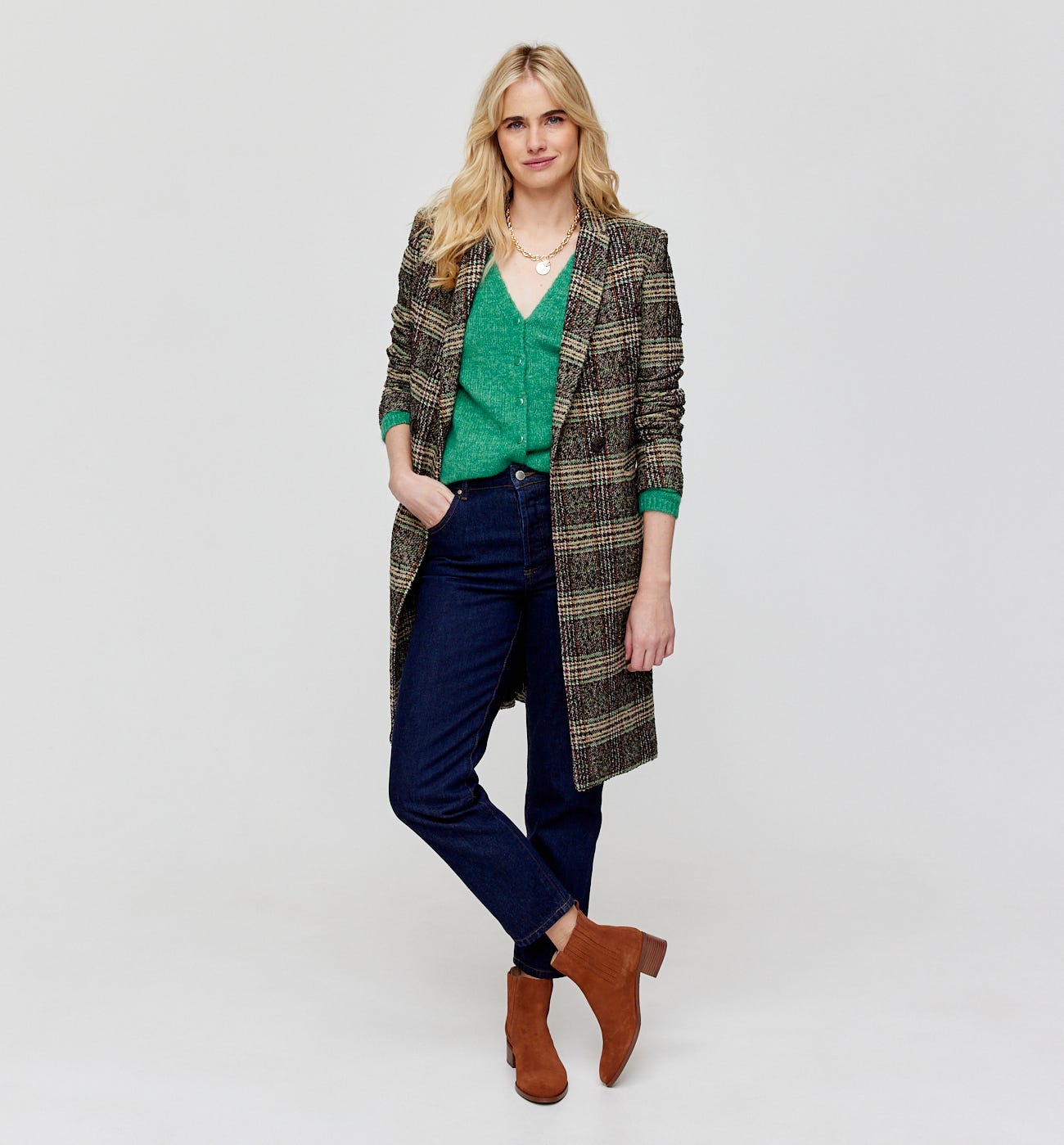 Pullover / Cardigan aus Strick