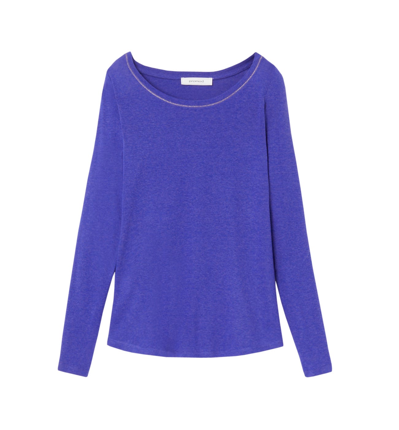 Top collo tondo