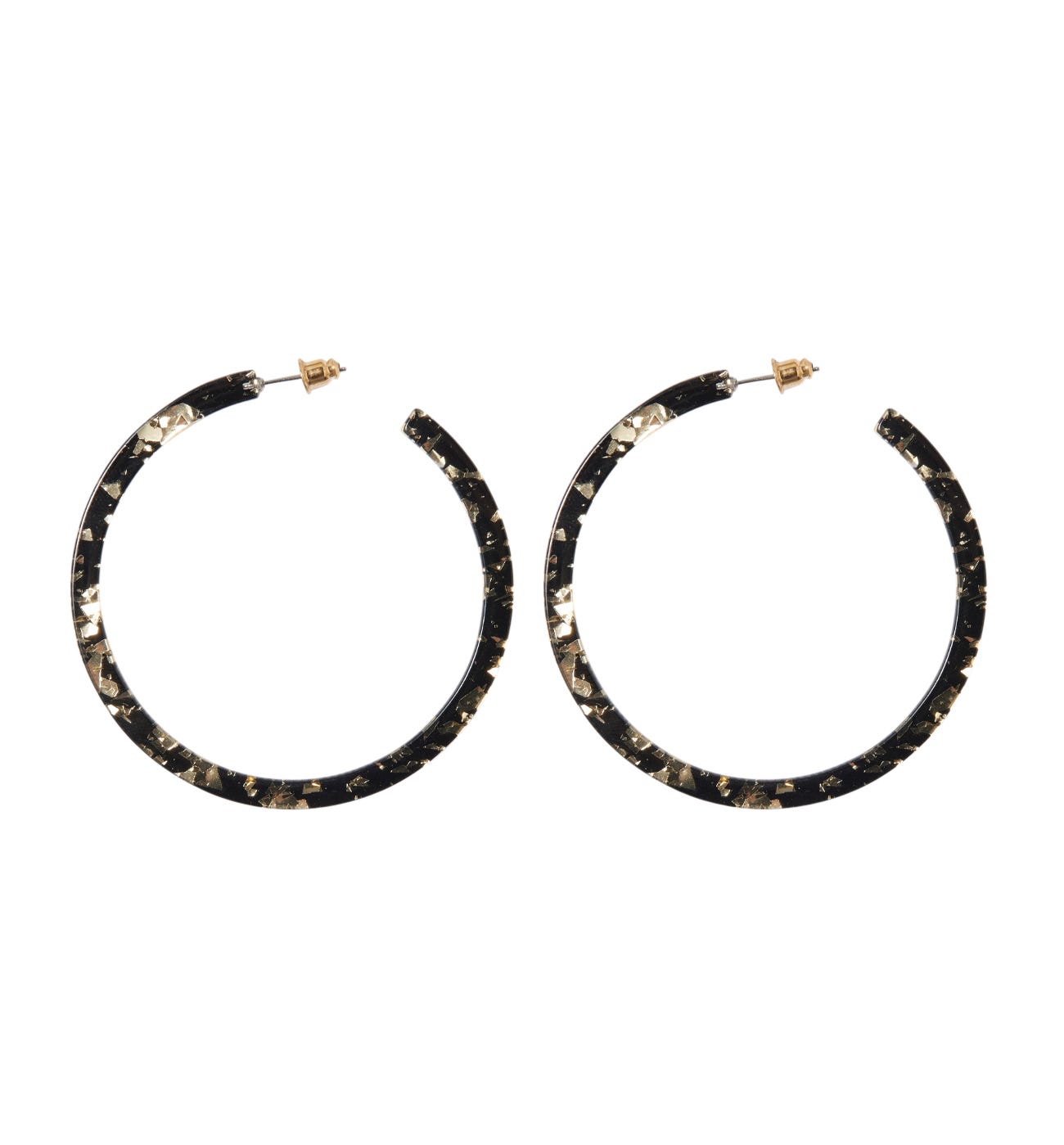 Hoop earrings Gold
