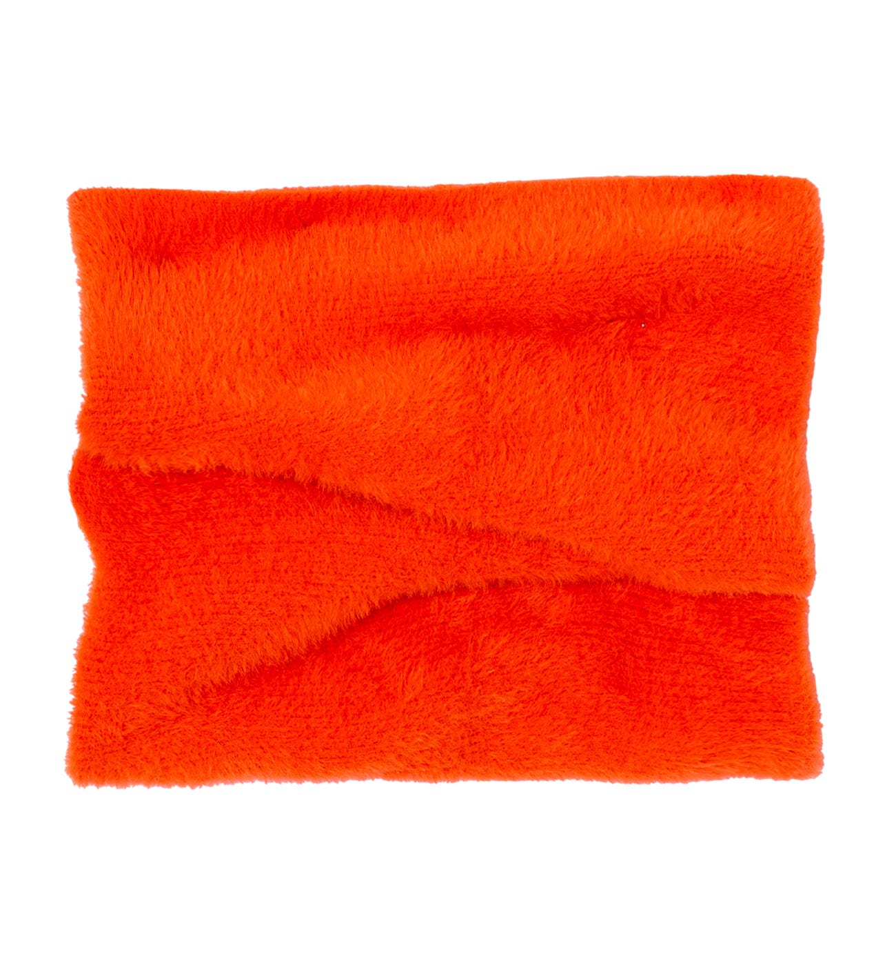 Snood en maille fluffy