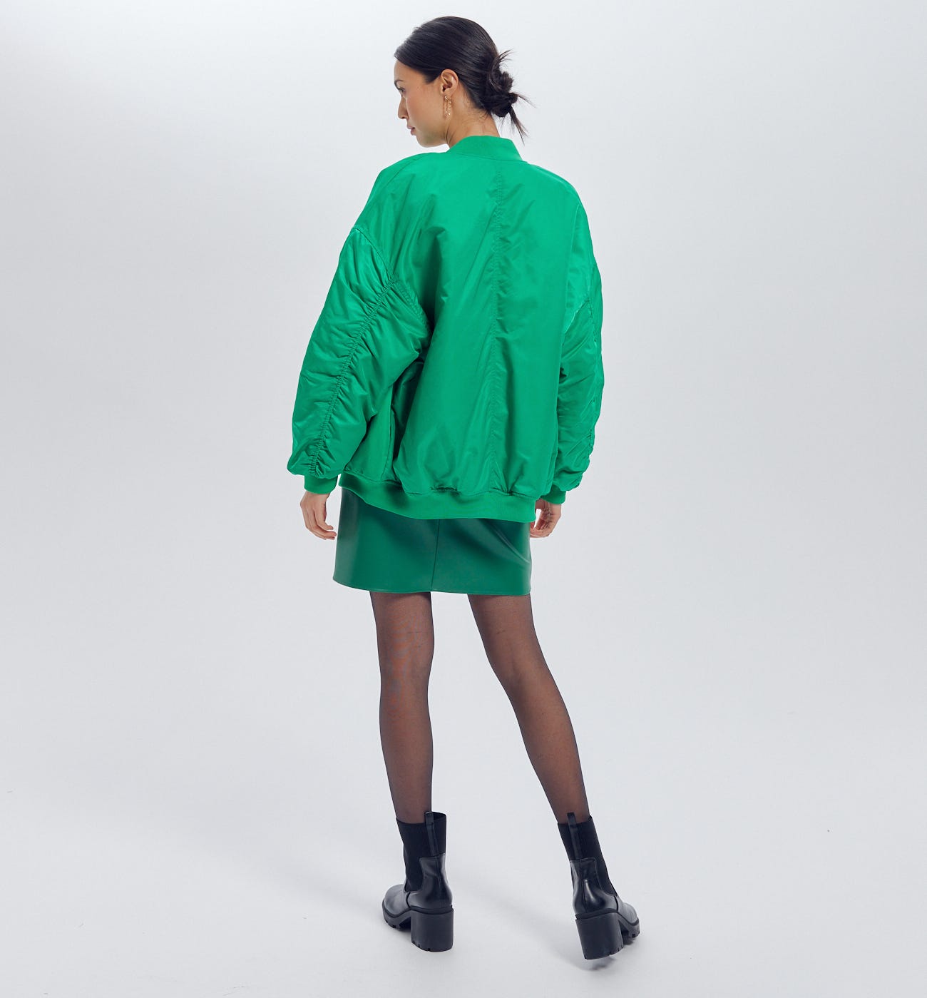 Veste bomber oversize unie