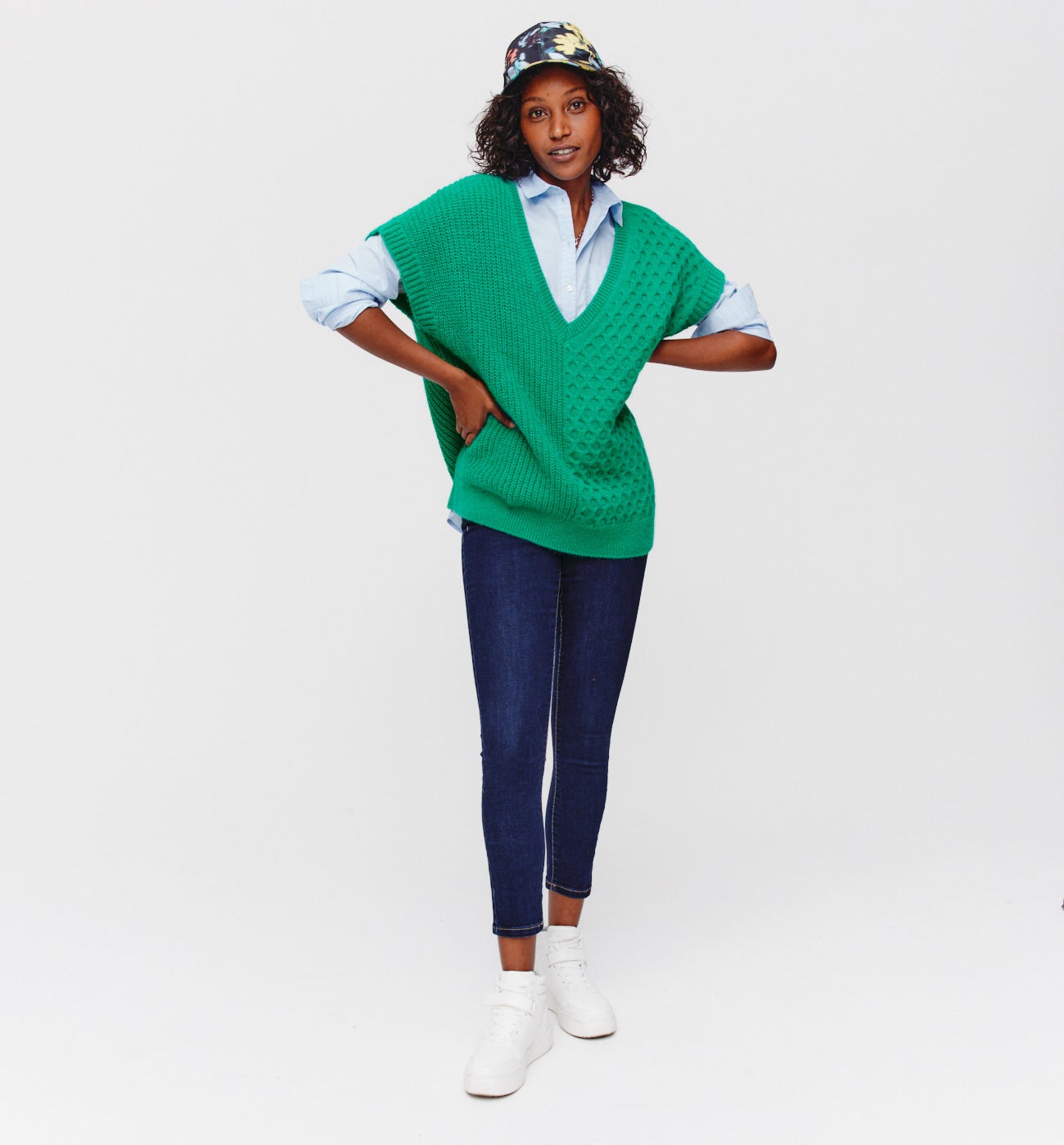 Pull sans manches Femme