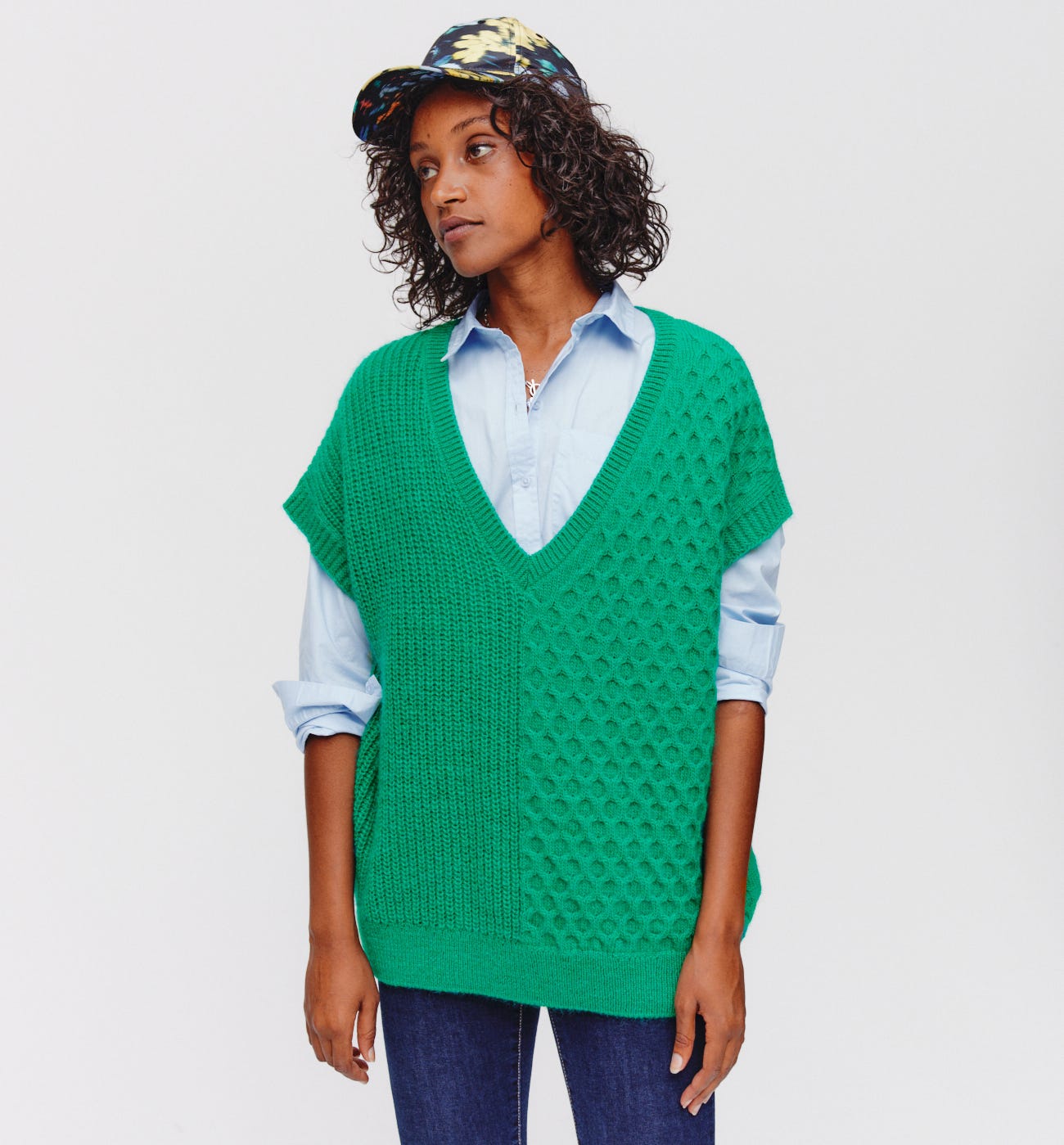 Pull sans manches Femme