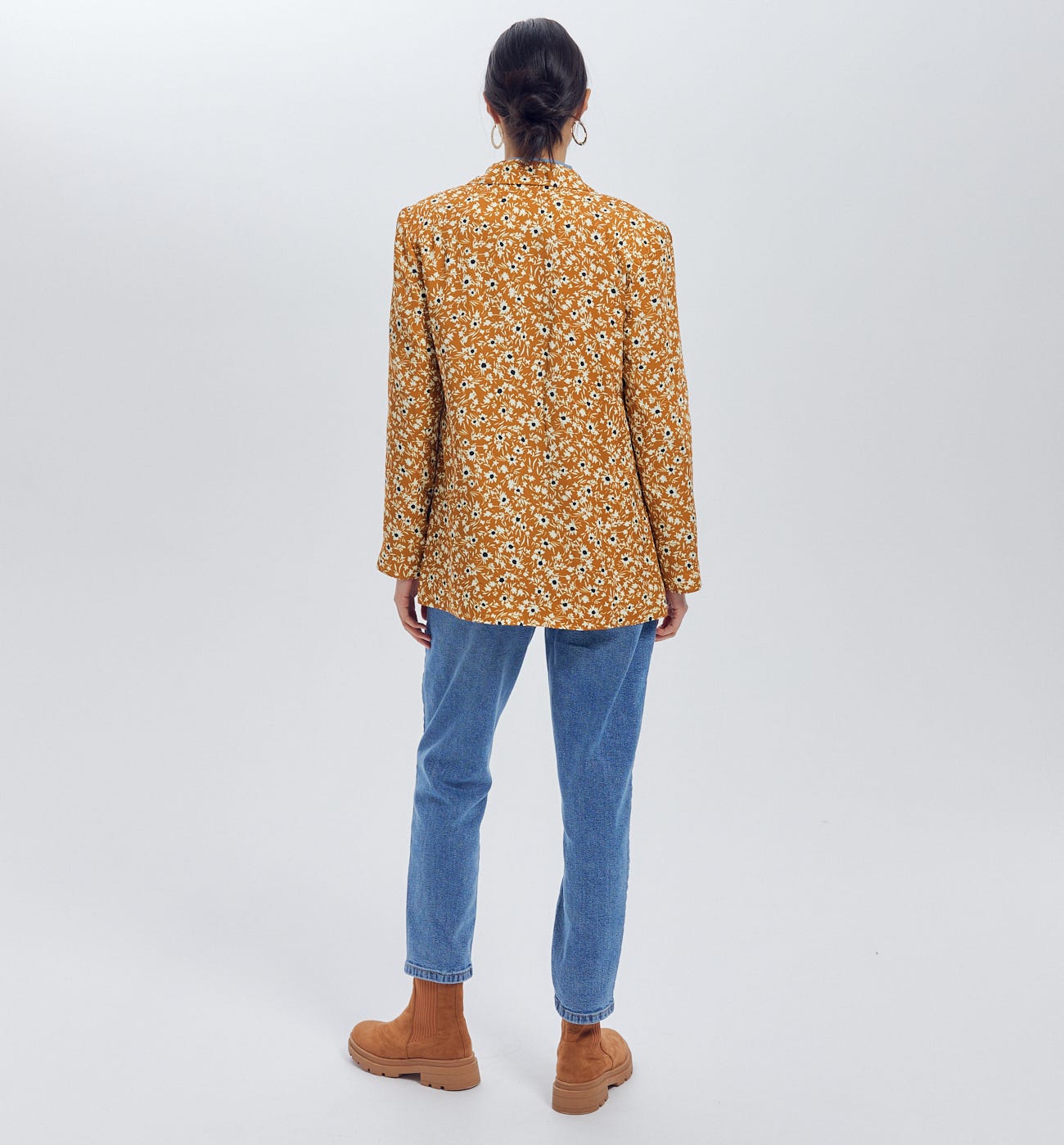 Blazer stampa fantasia