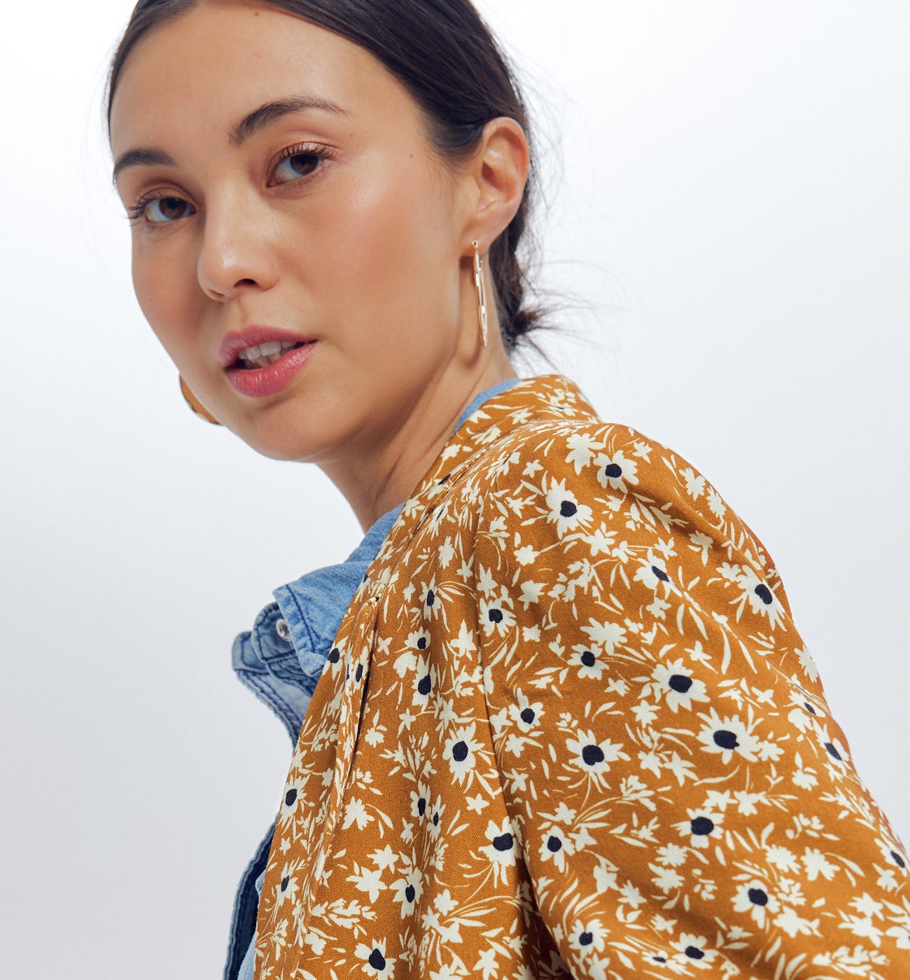 Blazer stampa fantasia