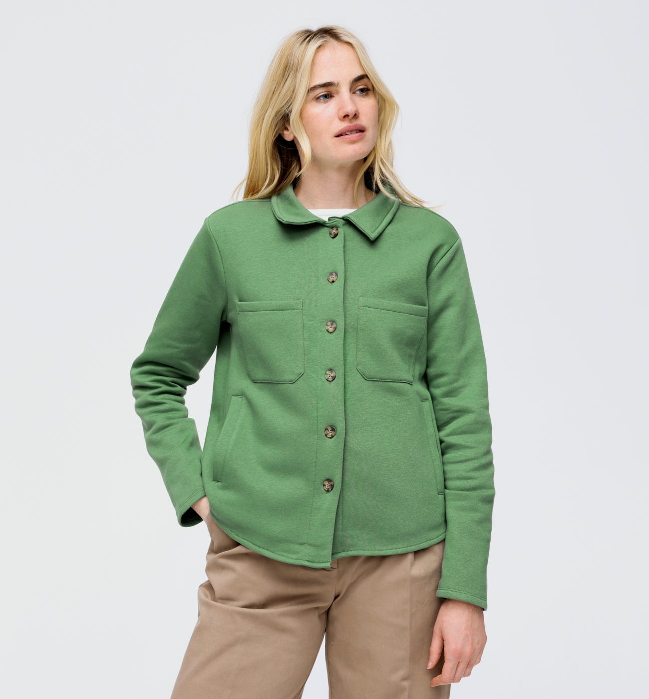 Chaqueta en muletón